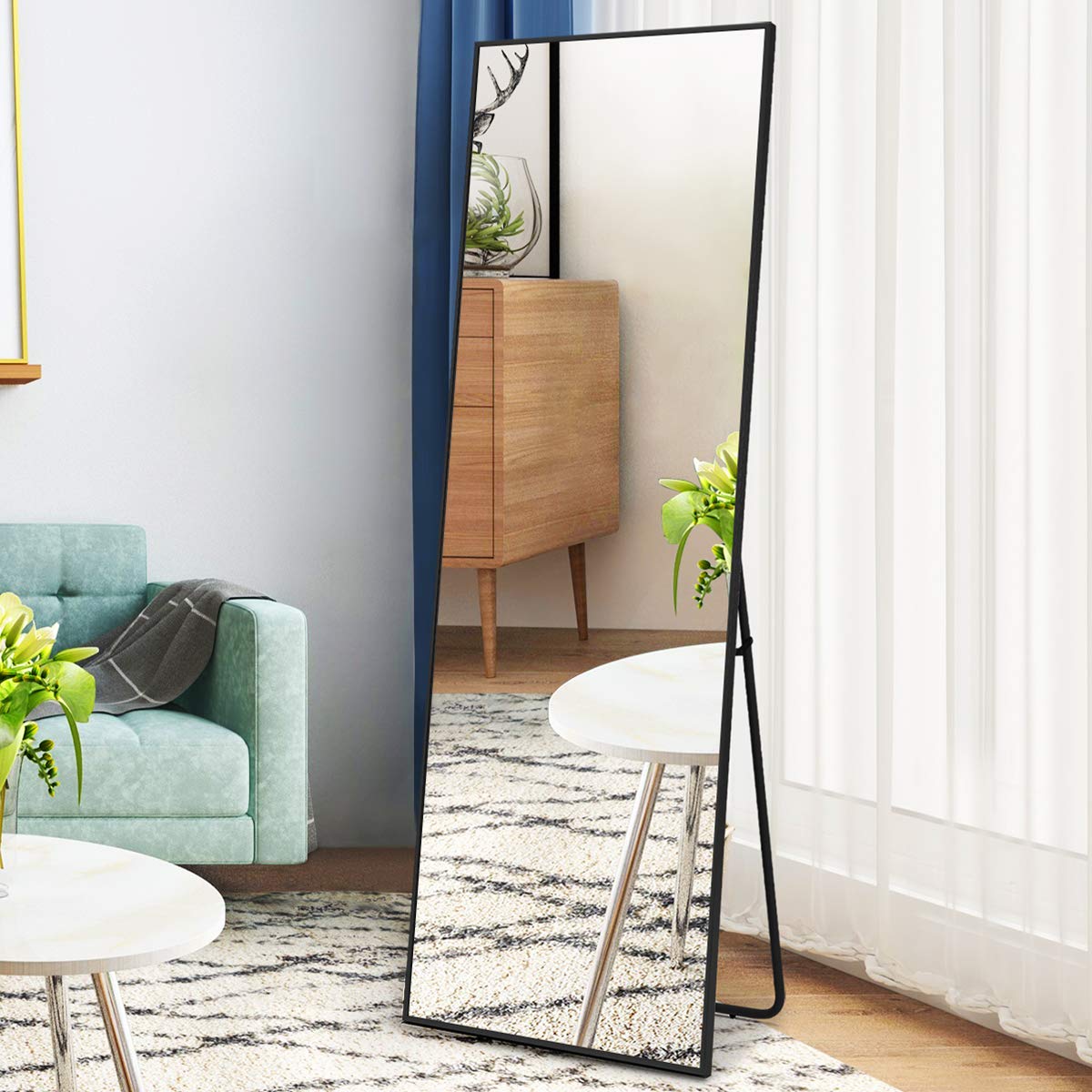 Buy LIFEFAIR Full Length Mirror, 65”×22” Large Floor Mirror
