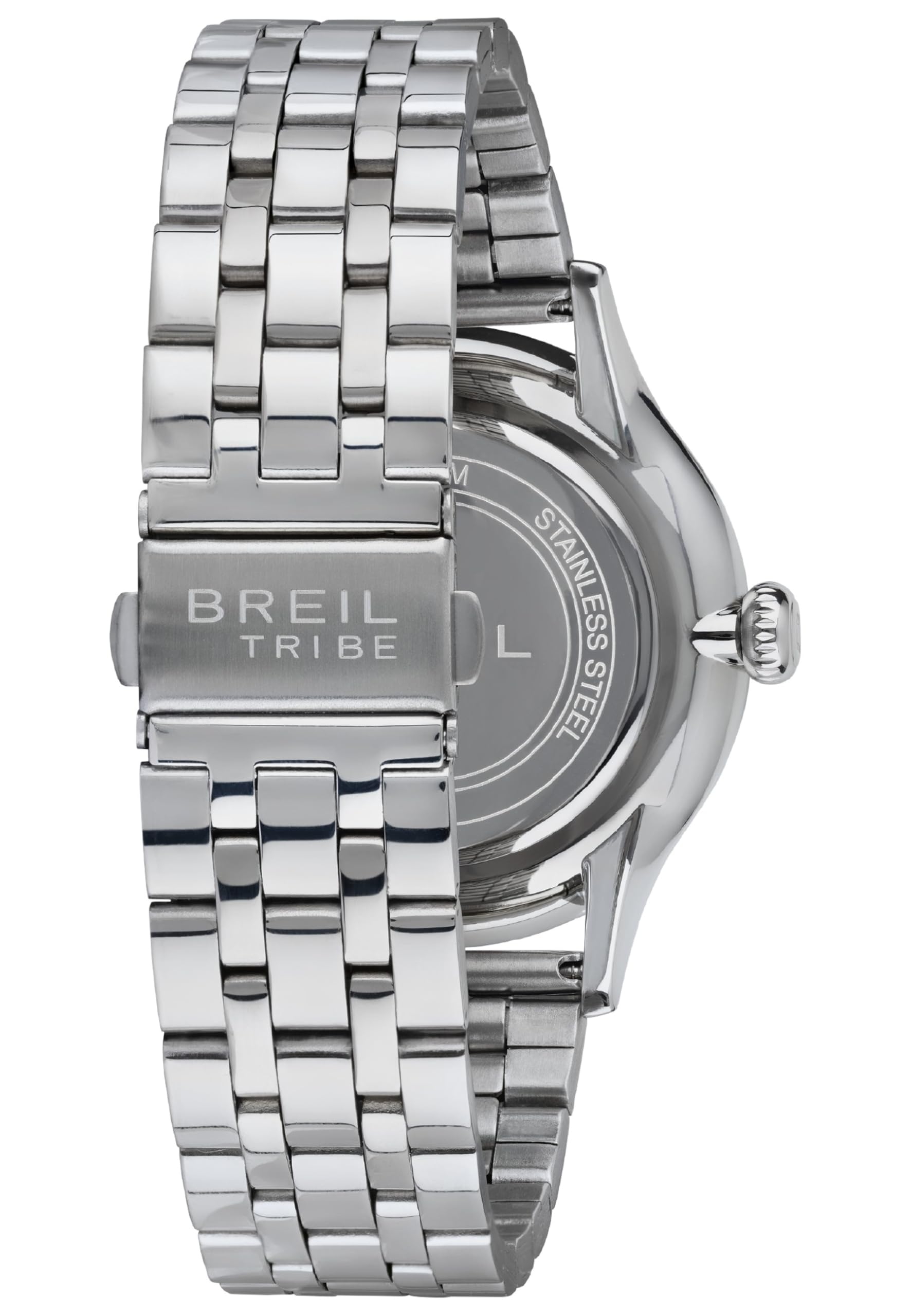 Breil Orologio Uomo, Bracciale in Acciaio, Cassa 42 cm
