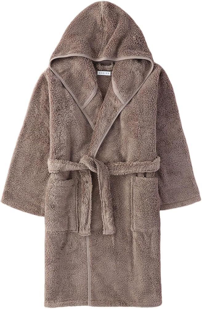 Amazon | [UCHINO] バスローブ ごくふわフードローブ レディース