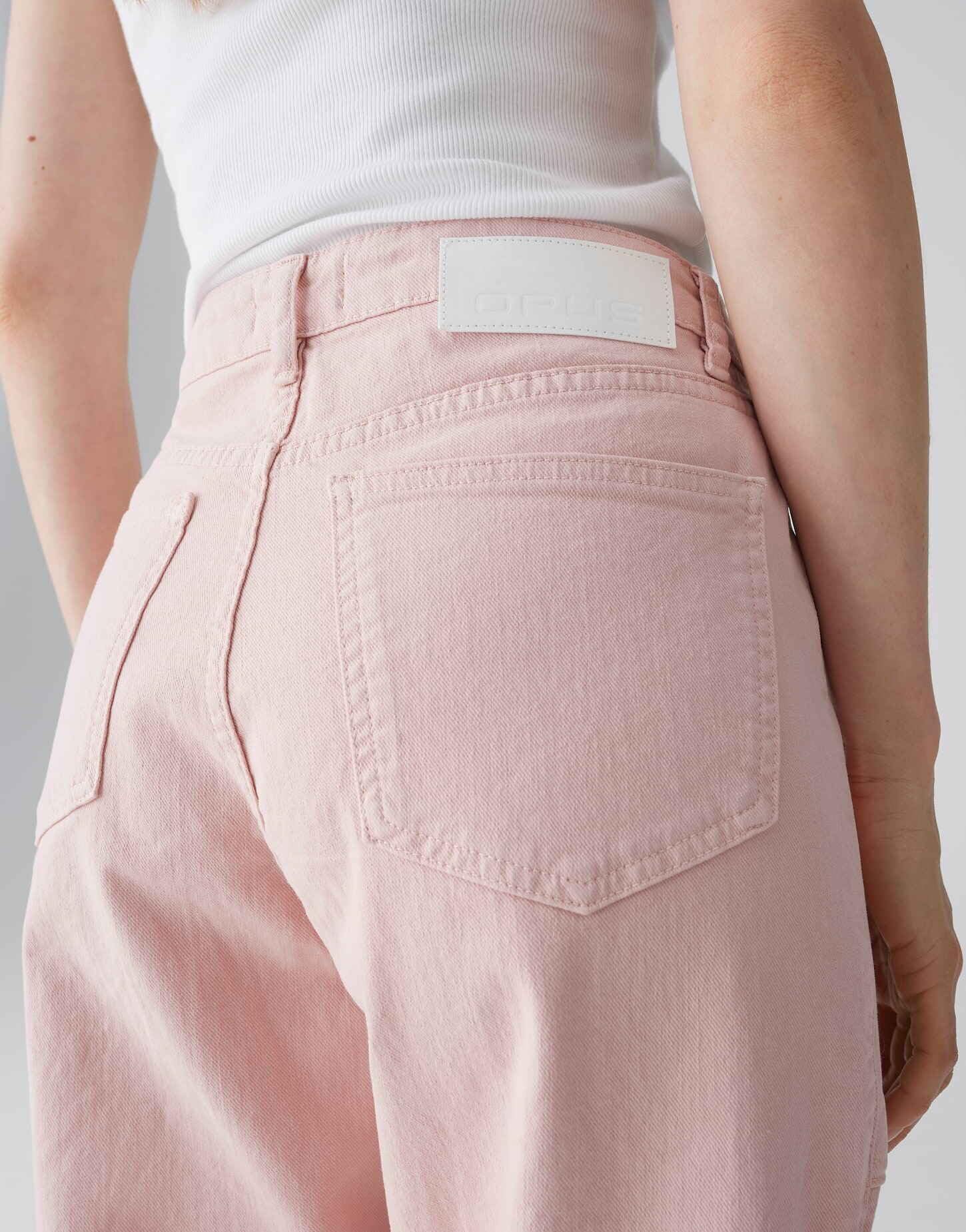 OPUS Damen Barrel | LOLAH Bloom Barrel Jeans aus Dry Indigo® Mid Rise