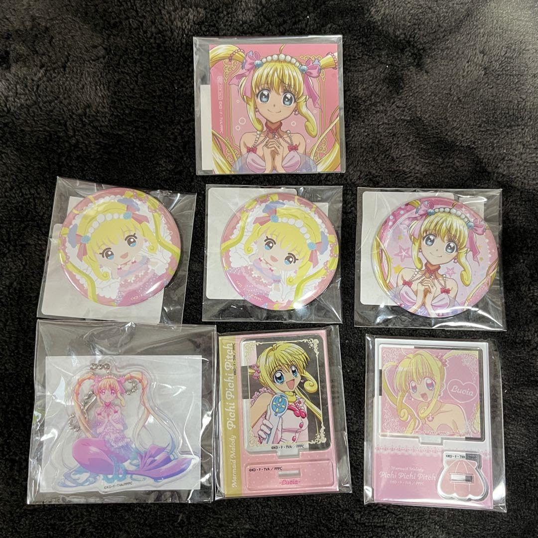 Amazon.co.jp: ぴちぴちピッチ まるくじ くじメイト るちあ 7点セット  