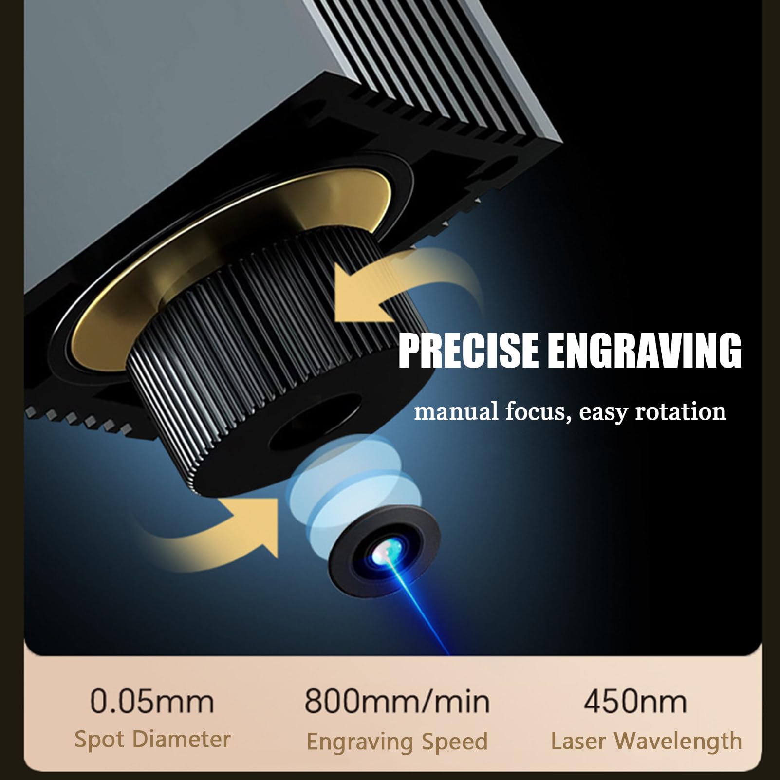 Mini Incisore, Incisore Laser 2 in 1 per Controllo Windows O App con Protezione per Gli Occhi, Area di Incisione 80 X 80mm, Strumento per Incisore Fai da Te per Principianti