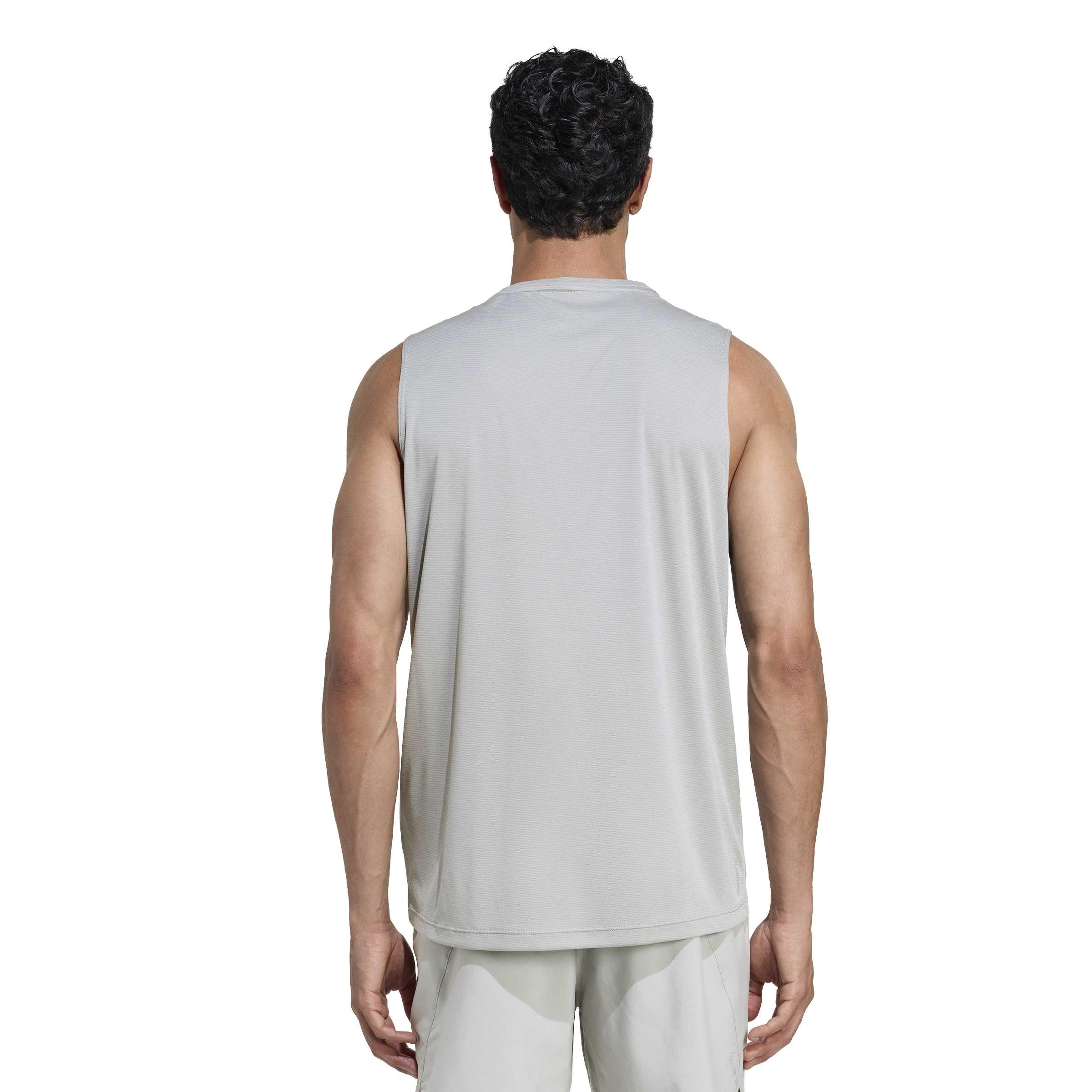 adidas Men's adi365 Running Essentials Tank, medium Grey Heather, XL – Ansicht 4