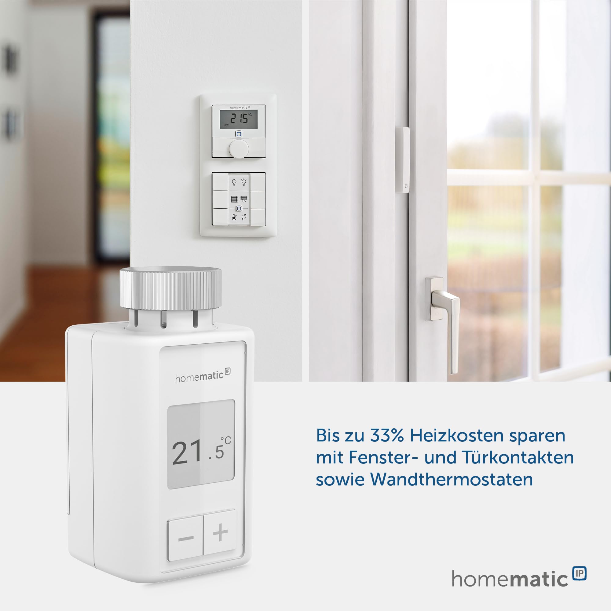 Homematic IP Set: Toegangspunt radiatorthermostaat - basic