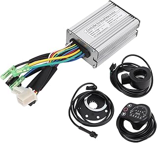 Vbestlife Electric Bike KT Controller Kit, 36V 48V 350W LED900S Display Panel + 17A Controller Power Pedal Assist Sensor Thumb Throttle Set for E-Bike,Electric bicycle modification accessories