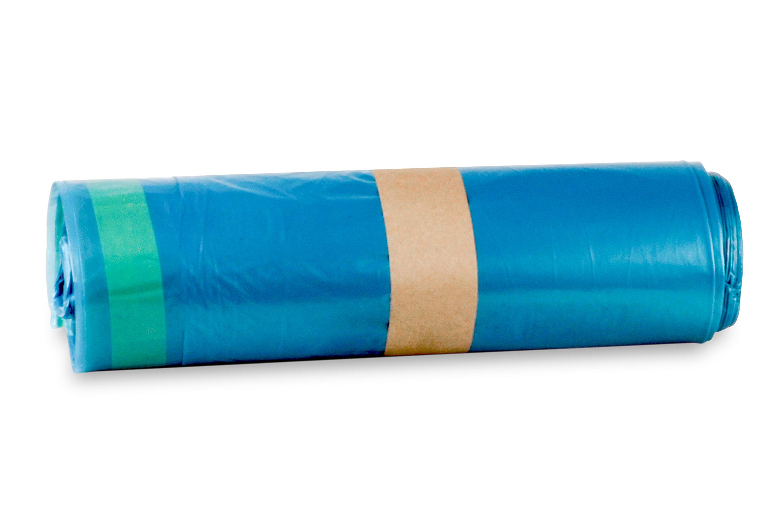 Hypafol Müllbeutel Typ 60 mit Zugband 120l – 250 blaue Schwerlastsäcke | 250 schwarze 120l Schwerlast-Müllbeutel mit Zugband. Stabil, reißfest – ideal für Haushalt, Garten & Industrie