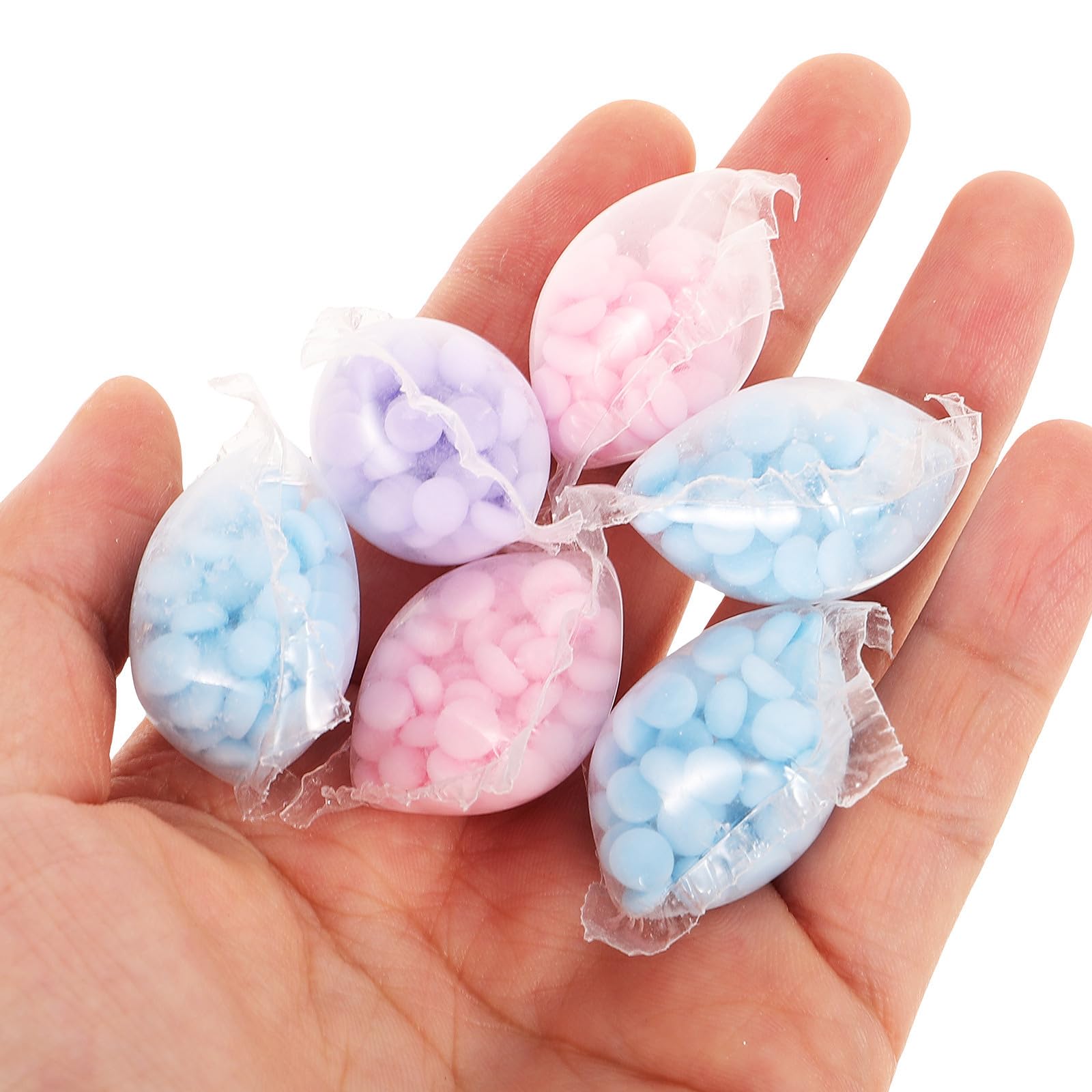 Healvian 100 sacchetti di profumatori per bucato - Perle profumate, perle ammorbidenti multicolori per il bagno, la lavatrice, il lavaggio a mano o in lavatrice