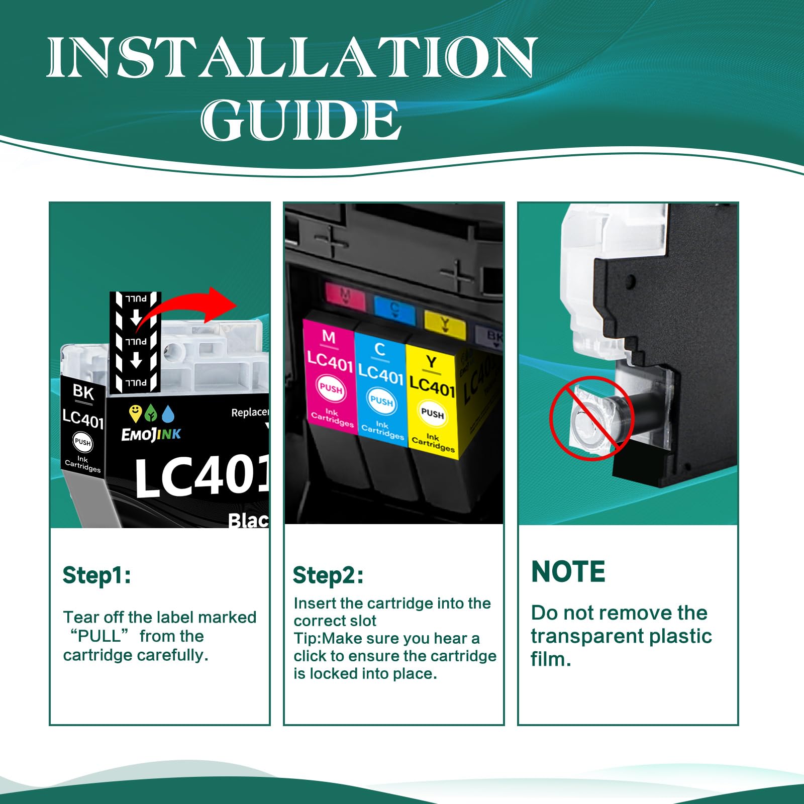 Harry Potter Gadget Kit Cartucce Inchiostro Compatibili Brother LC401/ LC401XL - Per Stampanti MFC-J1010DW, J1012DW, J1170DW Vetro Temperato Privacy IPhone - Foto 7