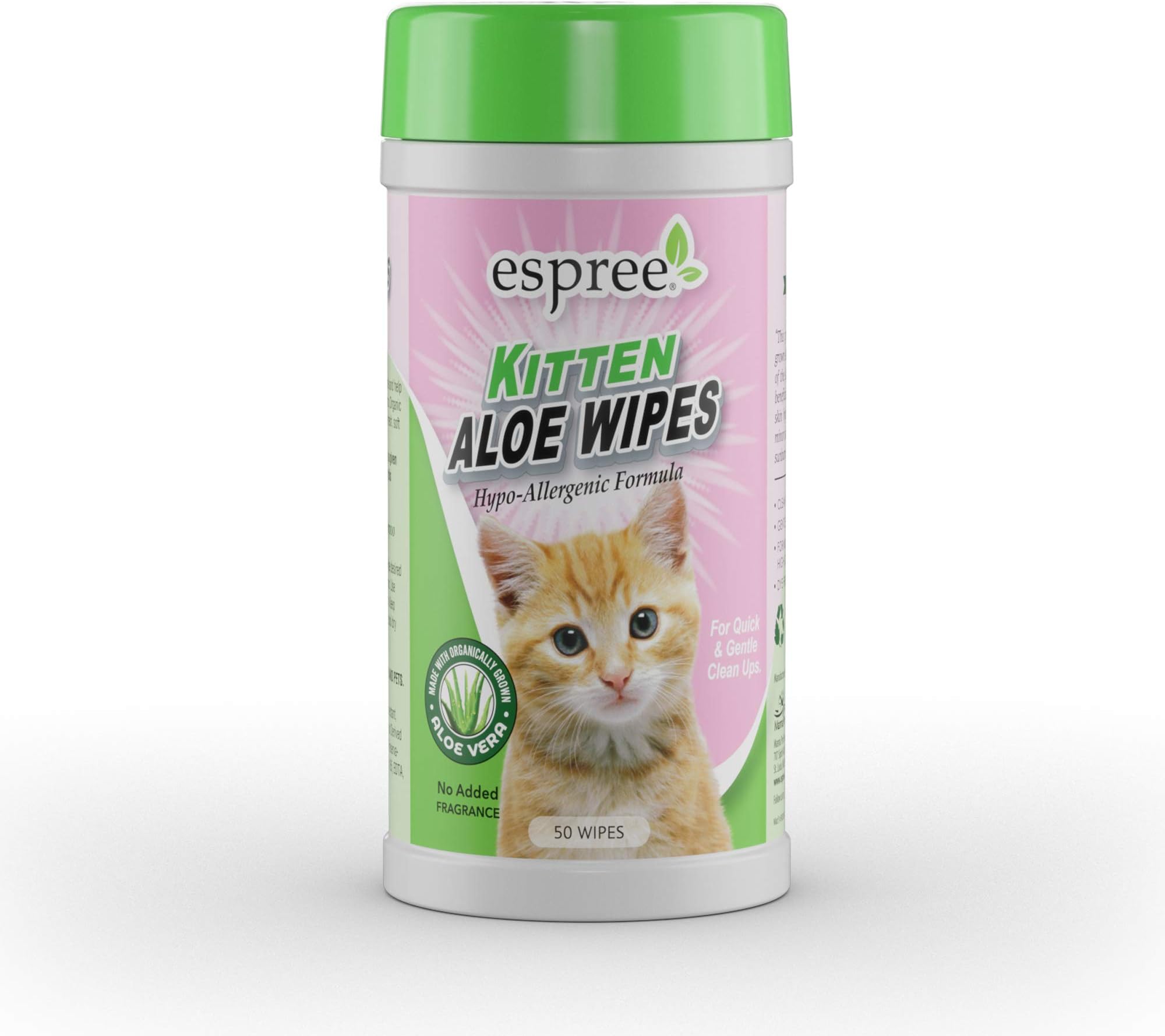 Aloe Vera Wipes for Kitten