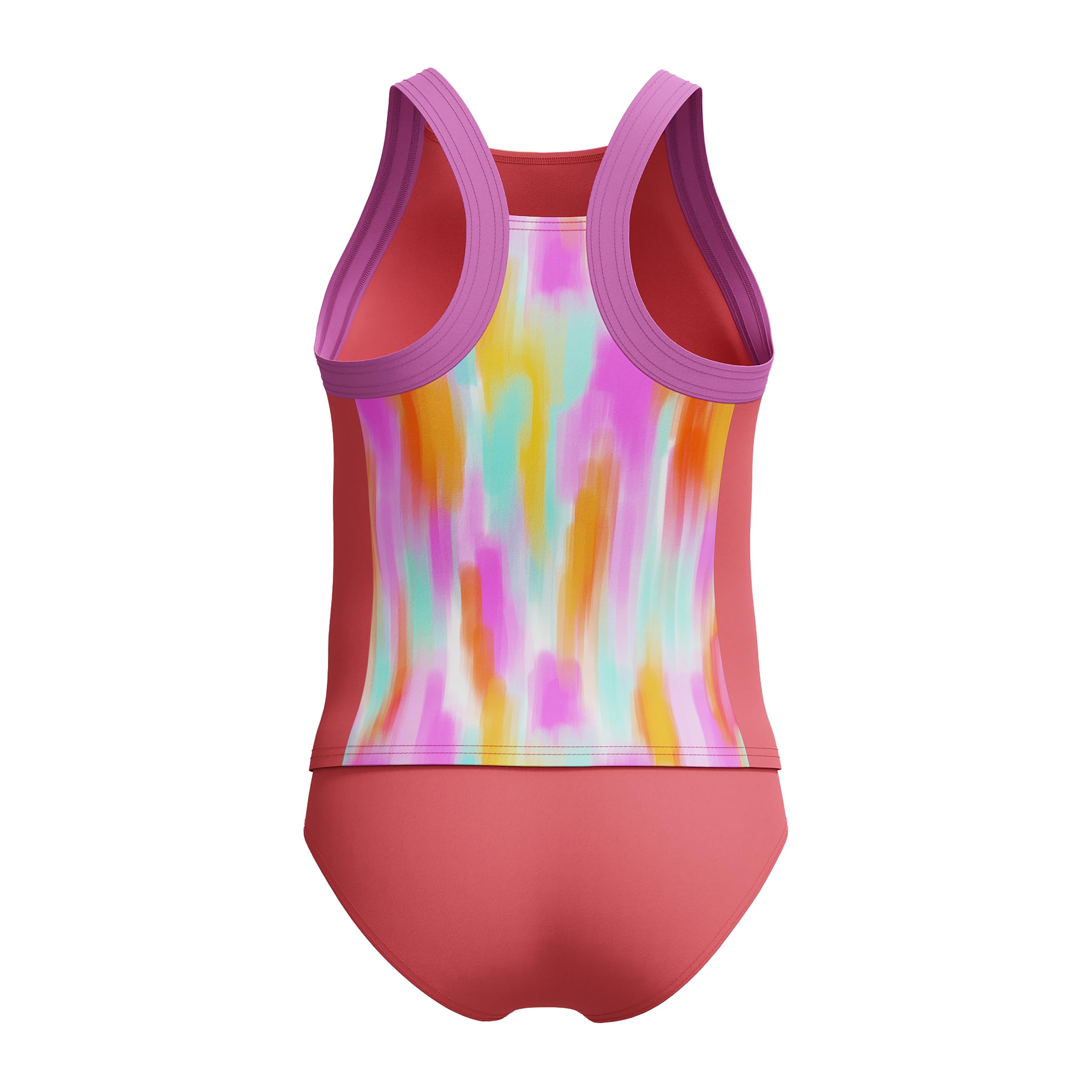 Speedo Swimsuit Two Piece Tankini Thick Strap Set di Tankini Bambine e Ragazze (Pacco da 1)