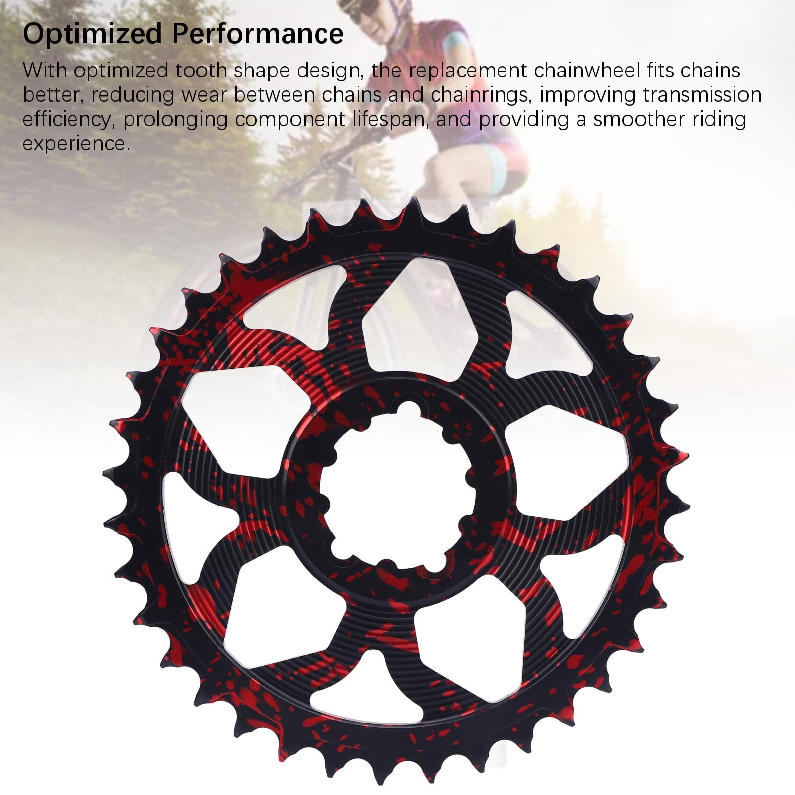 Plateau RaceFace 42T DH – Noir, 94 BCD, Alu, Vintage, Fabriqué Au Canada