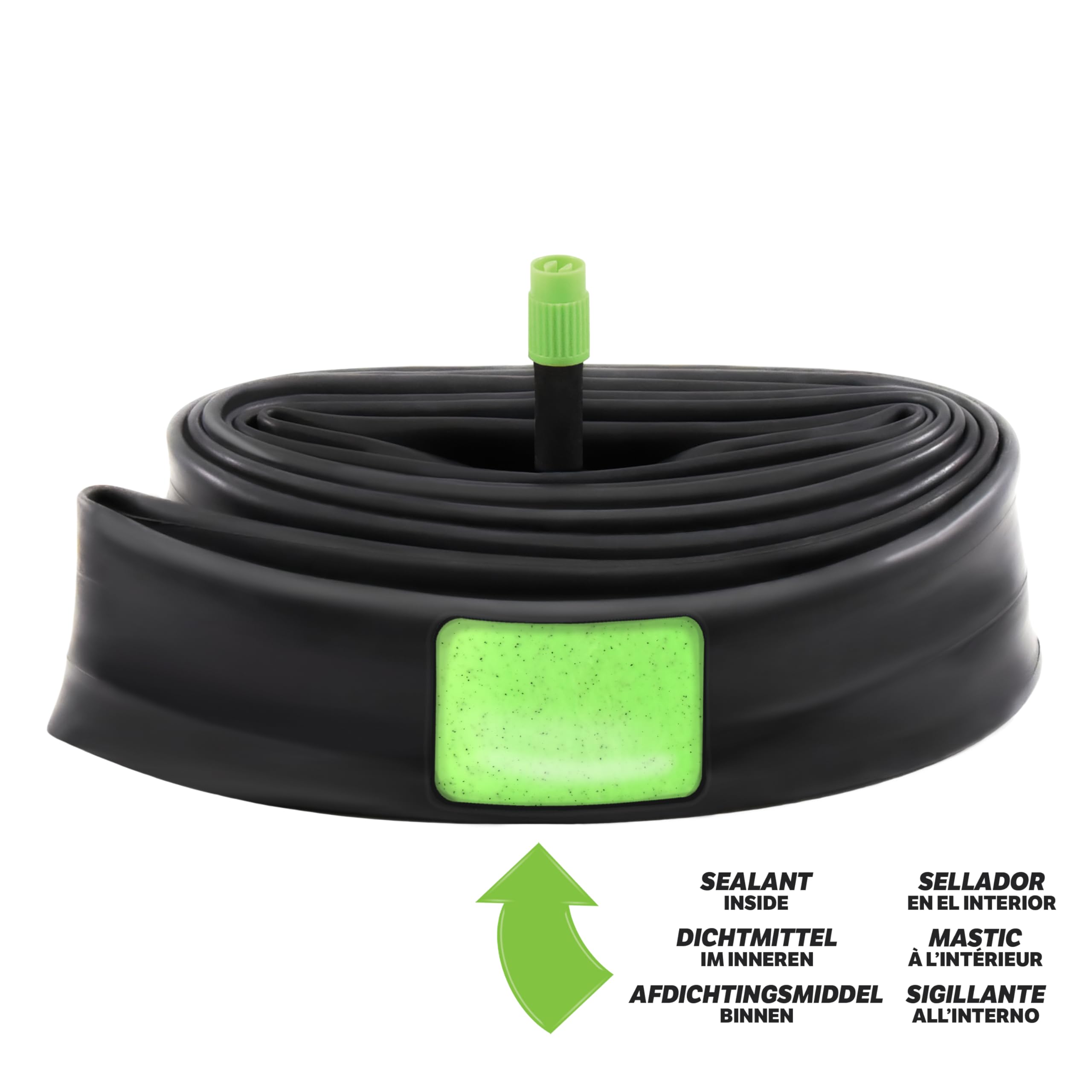 Marca: Slime Slime 30061 Cámara Interior de Bicicleta con Sellante de Pinchazos Slime, Sellado Autónomo, Prevenir y Reparar in use