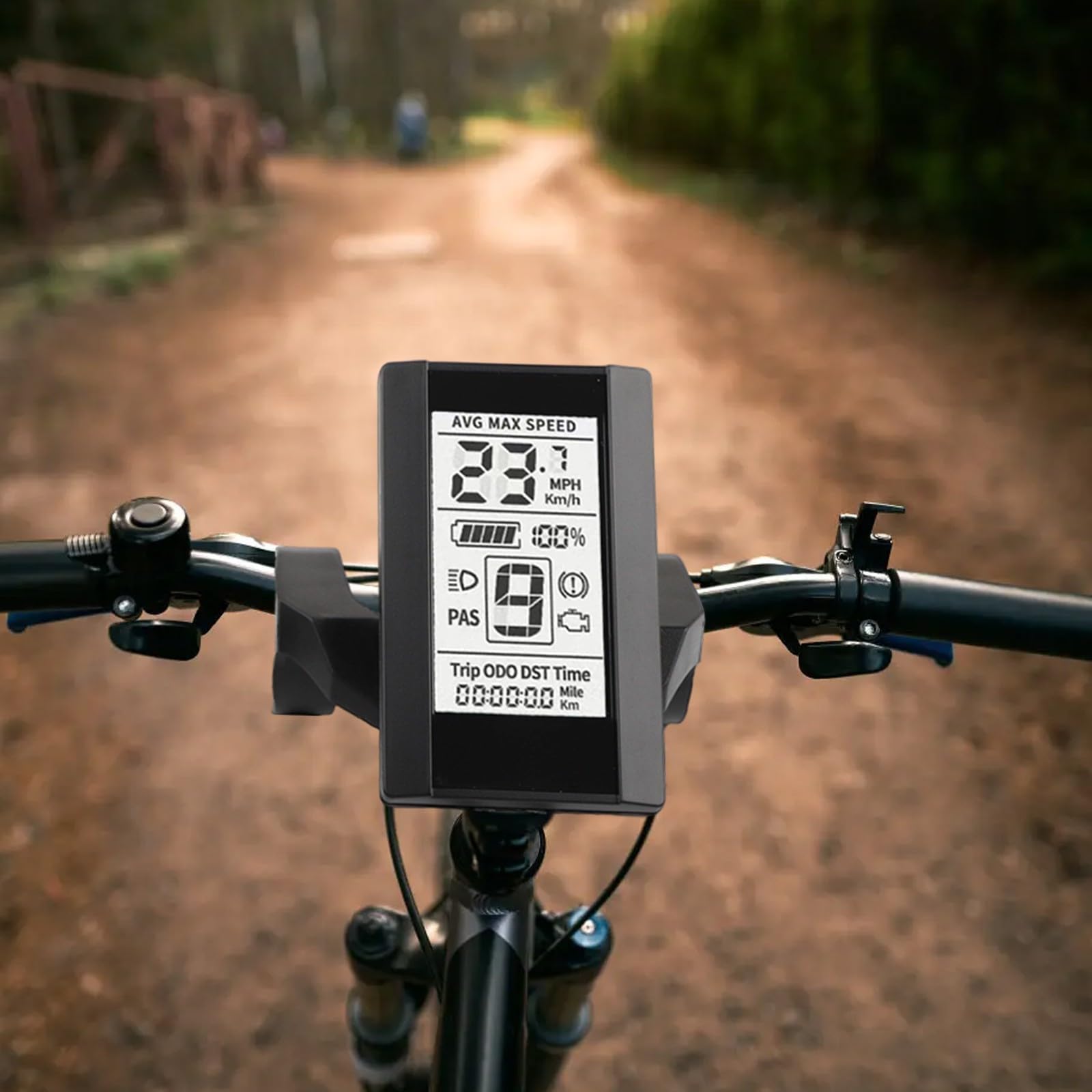 Écran pour vélo électrique Bafang C965 BBS01B BBS02B 36 V 48 V 750 W Prend en charge 9 niveaux d'assistance au pédalage