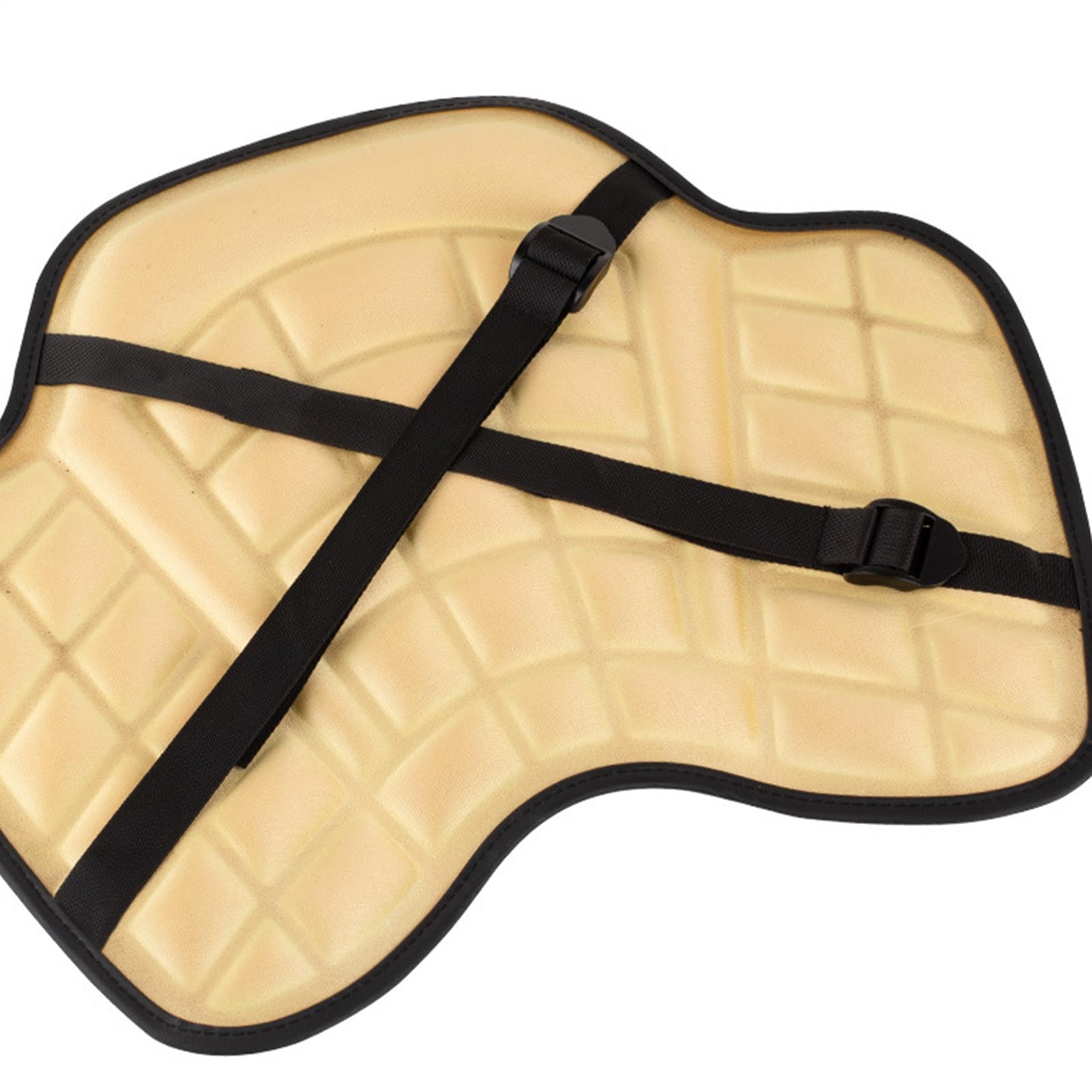 Generico Coussin De Siège De Passager Moto - Selle Gel, Ergonomique | Couvercle Confort Anti Vibration, Mousse Souple Couche Épais