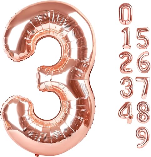 Vista 108 de Globos de números 0 de 40 pulgadas, globos negros de números para números 10, 20, 30, 40, 50, 60, 70, 80, 90, 100, globos de números 10, 20, 30, 40