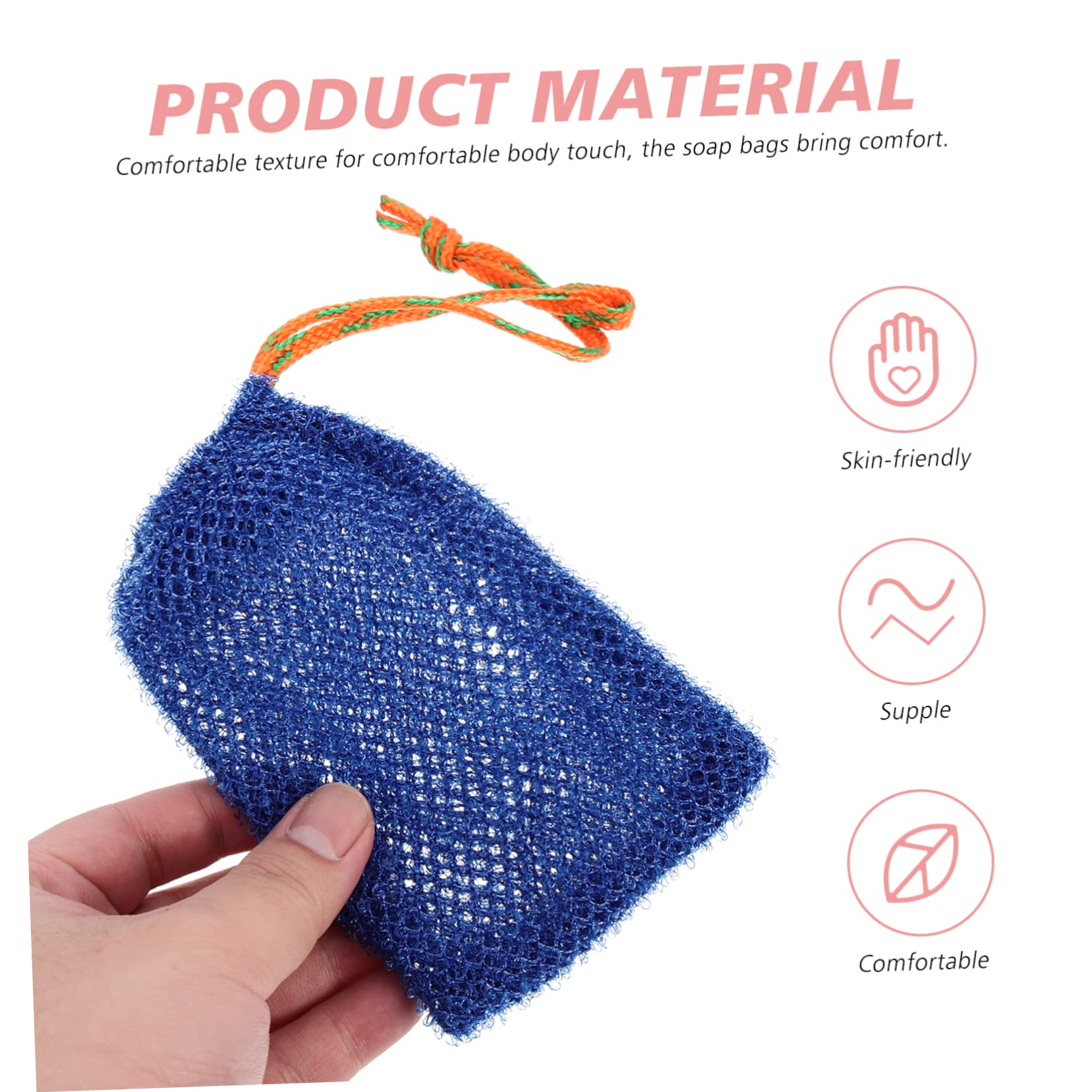 Minkissy Seifensäckchen Aus Nylon (15 Stück, Schwarz) – Mesh-Tasche Zum Aufschäumen & Peeling