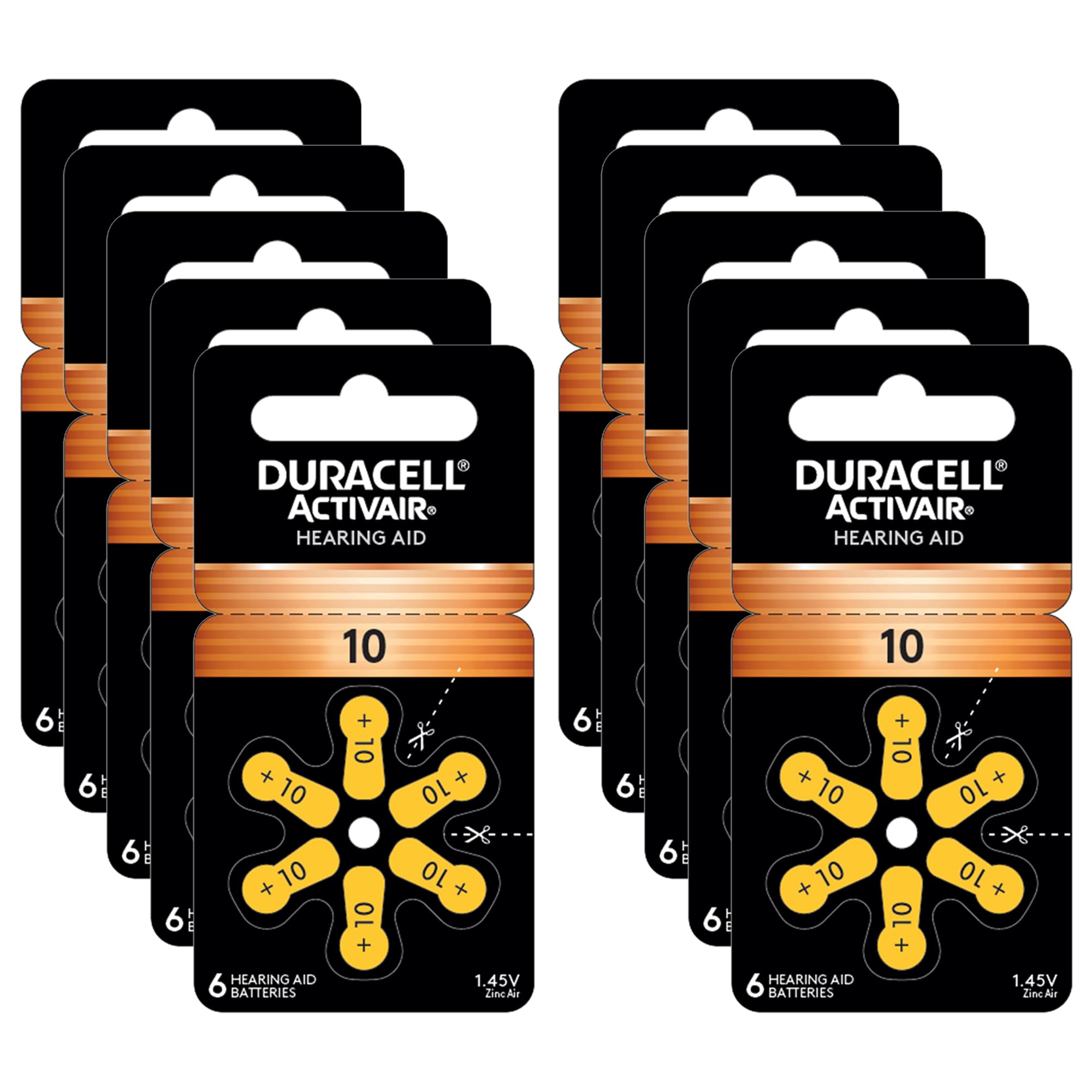 Duracell Size 10 Hearing aid Batteries (60 Batteries)-image-32