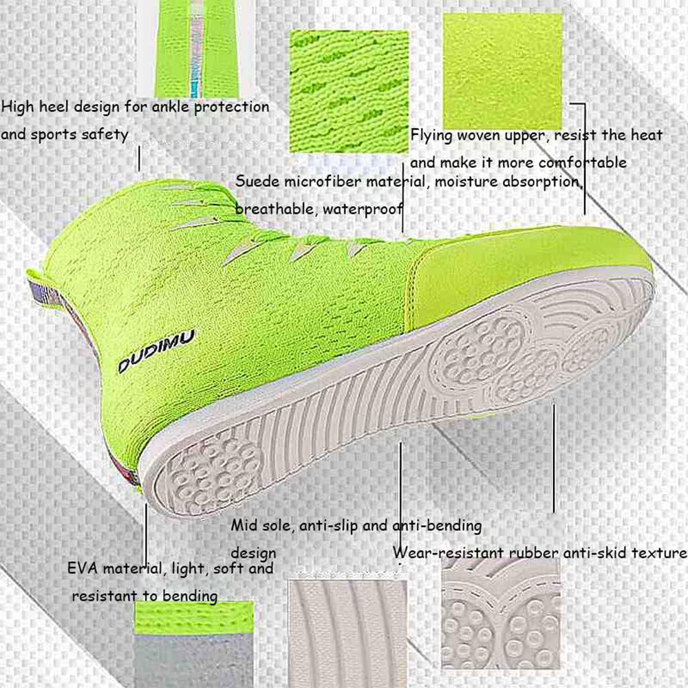Ringerschuhe unisex für Herren,Damen,Kinder – Atmungsaktive rutschfeste Kampfsportschuhe Boxschuhe – Robuste Trainingsschuhe Geeignet für Wrestling,Crossfit & Gewichtheben – Kampfsport Schuhe 32-39 EU