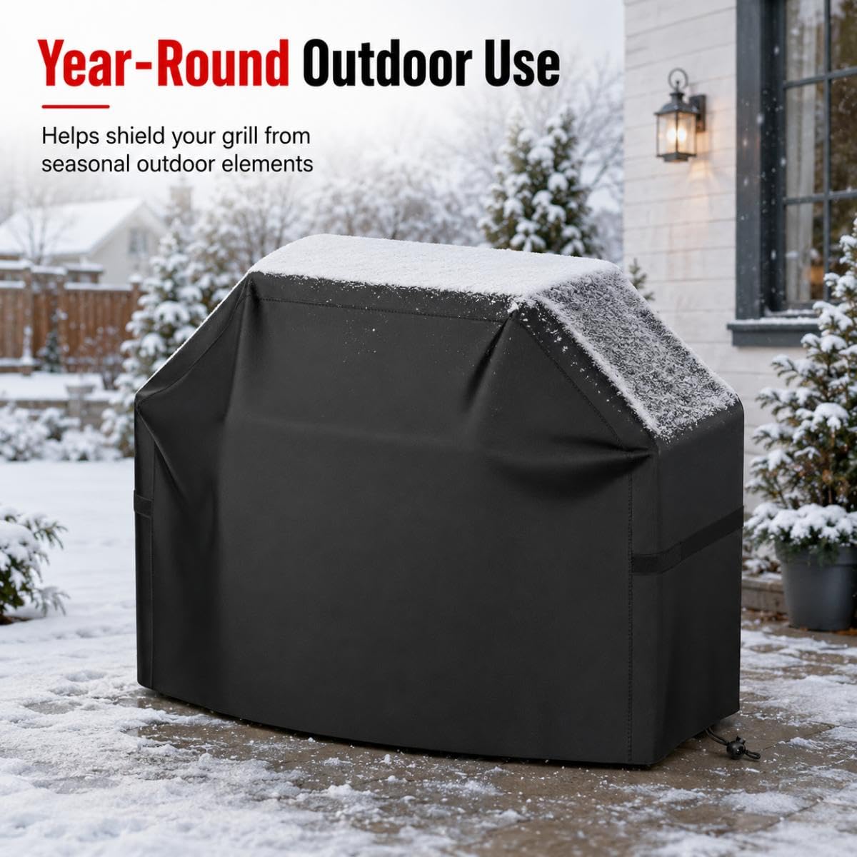 Funda Barbacoa Impermeable para Campingaz 3 Series Classic LS Plus | Cubierta para Barbacoa Gas Resistente Intemperie Funda Protectora Polvo Cubierta BBQ Anti Viento Nieve Sol Humedad Exterior
