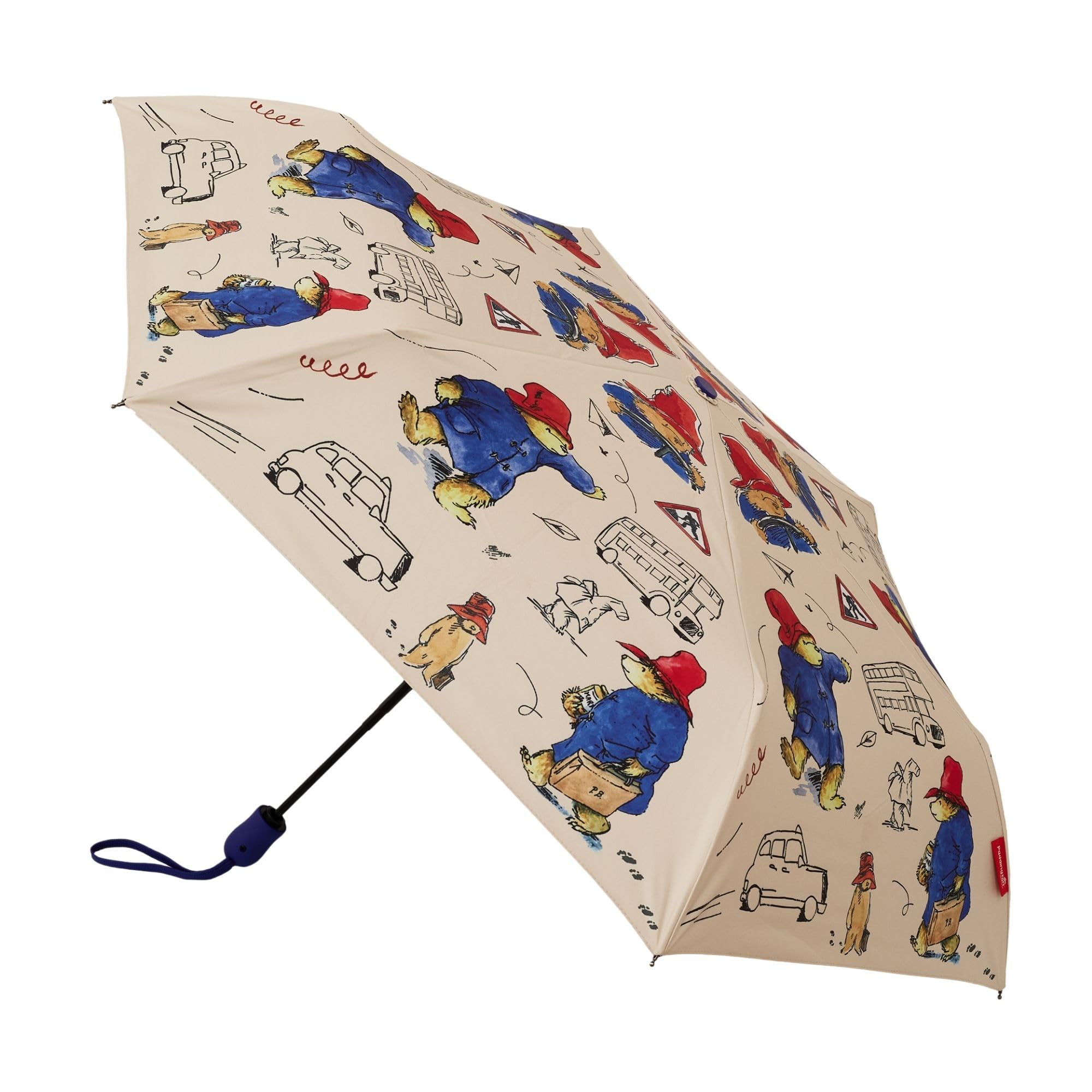Signare Tapestry Automatic Folding Umbrella (UM-AUTO-) (Paddington Bear)