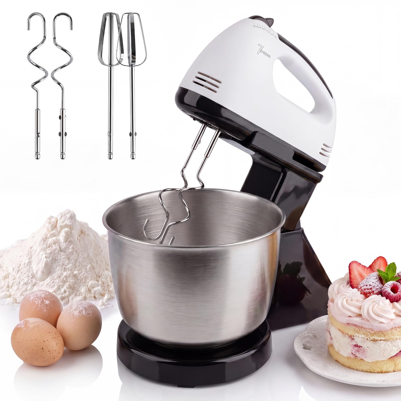 White Stand Mixer, 7 Speeds Electric Review – Best Value for Money?