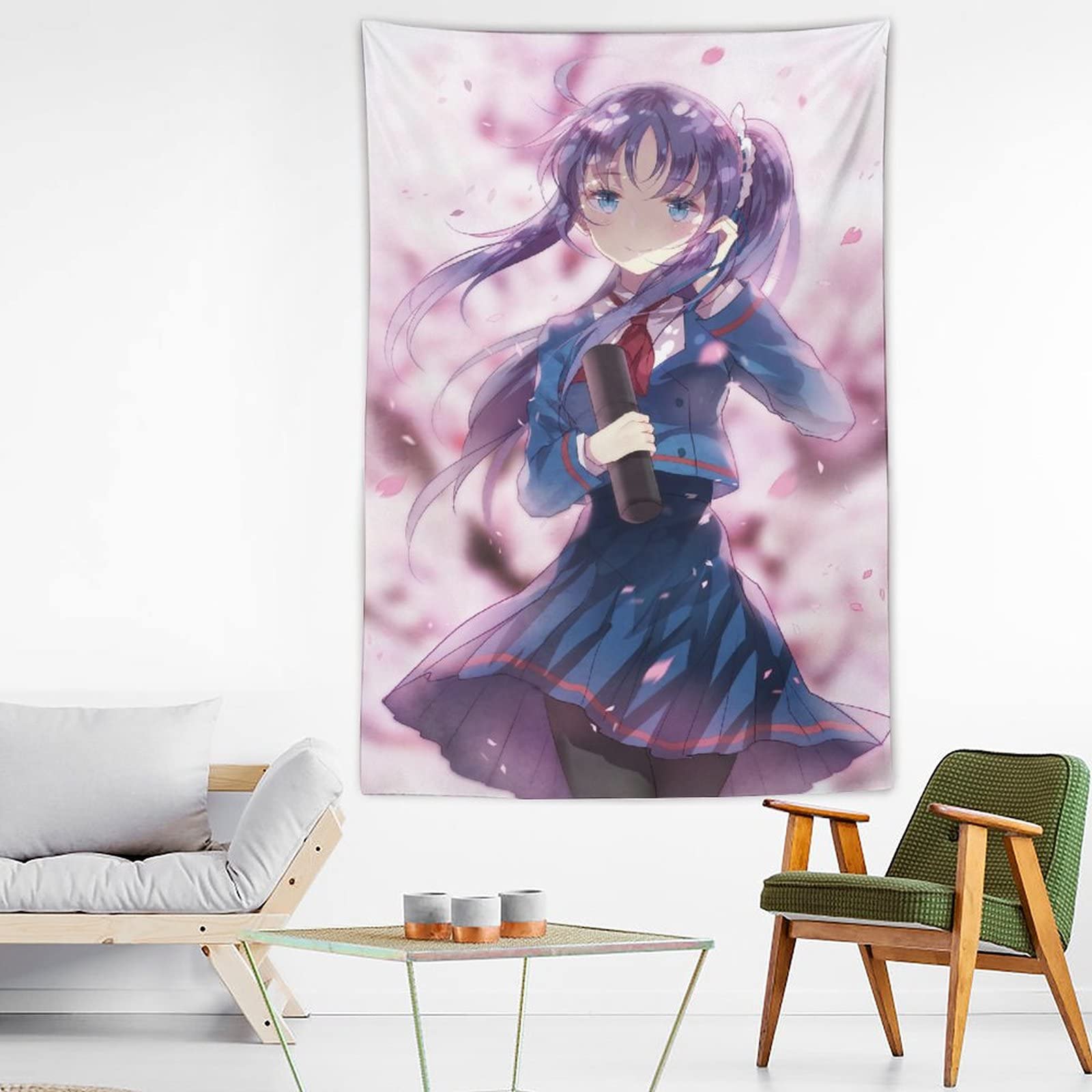 Amazon.co.jp: タペストリー 可愛い アニメ柄 凪のあすから 比良平ち