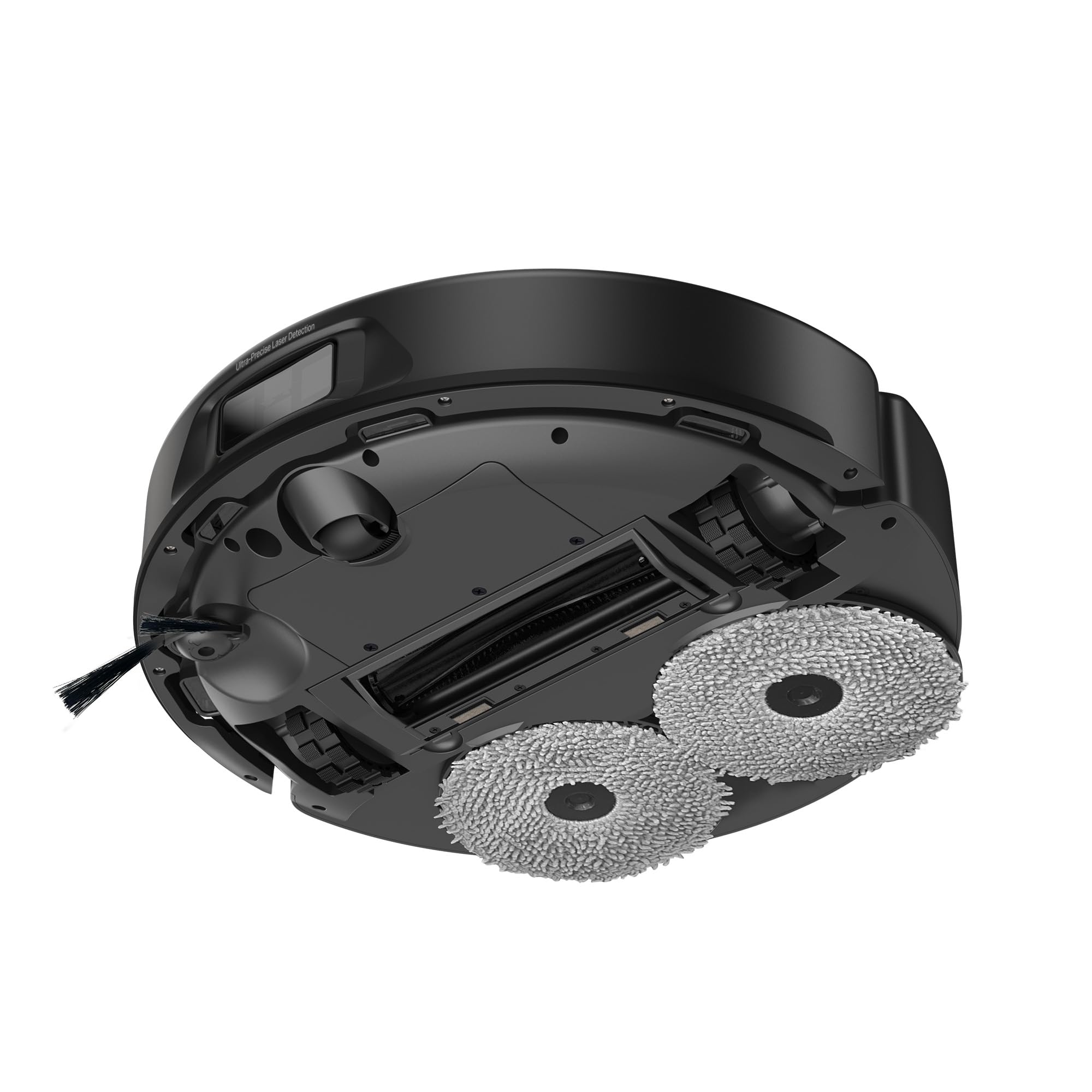 Tapo Robot Aspirador RV50 Pro Omni – 15.000 Pa, Navegación Láser Dual, Autovaciado, Cepillos Antienredo para Mascotas, Limpieza de Bordes, Estación Todo-en-Uno con Depósito de Agua 5L (Negro Oscuro)