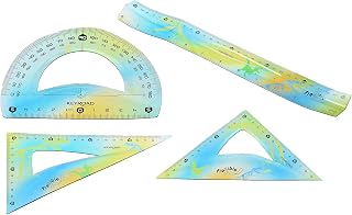 keyroad Keyroad Geometry Set 4 Pieces Flexible Plastic Model KR972979