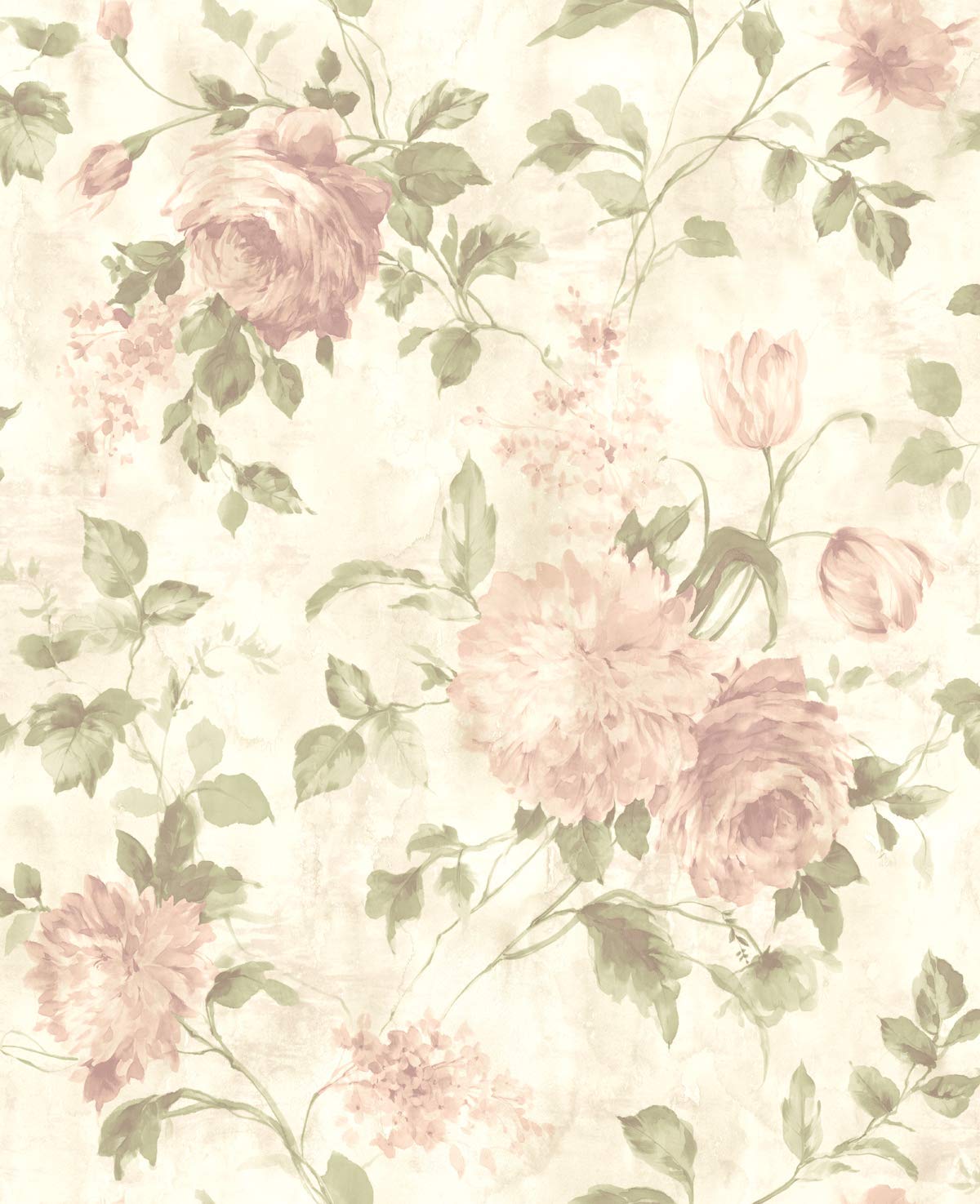 Buy Wallpaper Floral Chinoiserie Wallpaper Vintage Floral Wallpaper