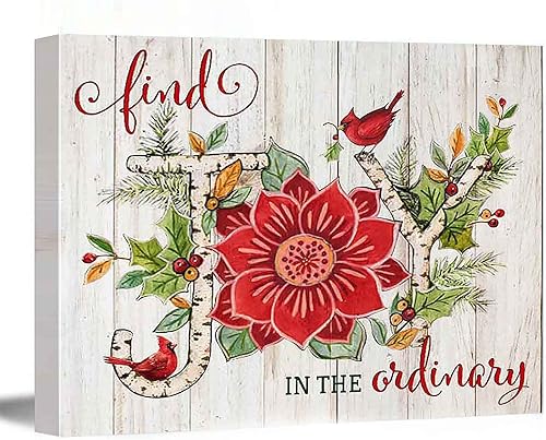 KEJPU Lienzo decorativo para pared, impresión artística moderna, floral, encuentra alegría en lo ordinario, póster, pintura, decoración de pared