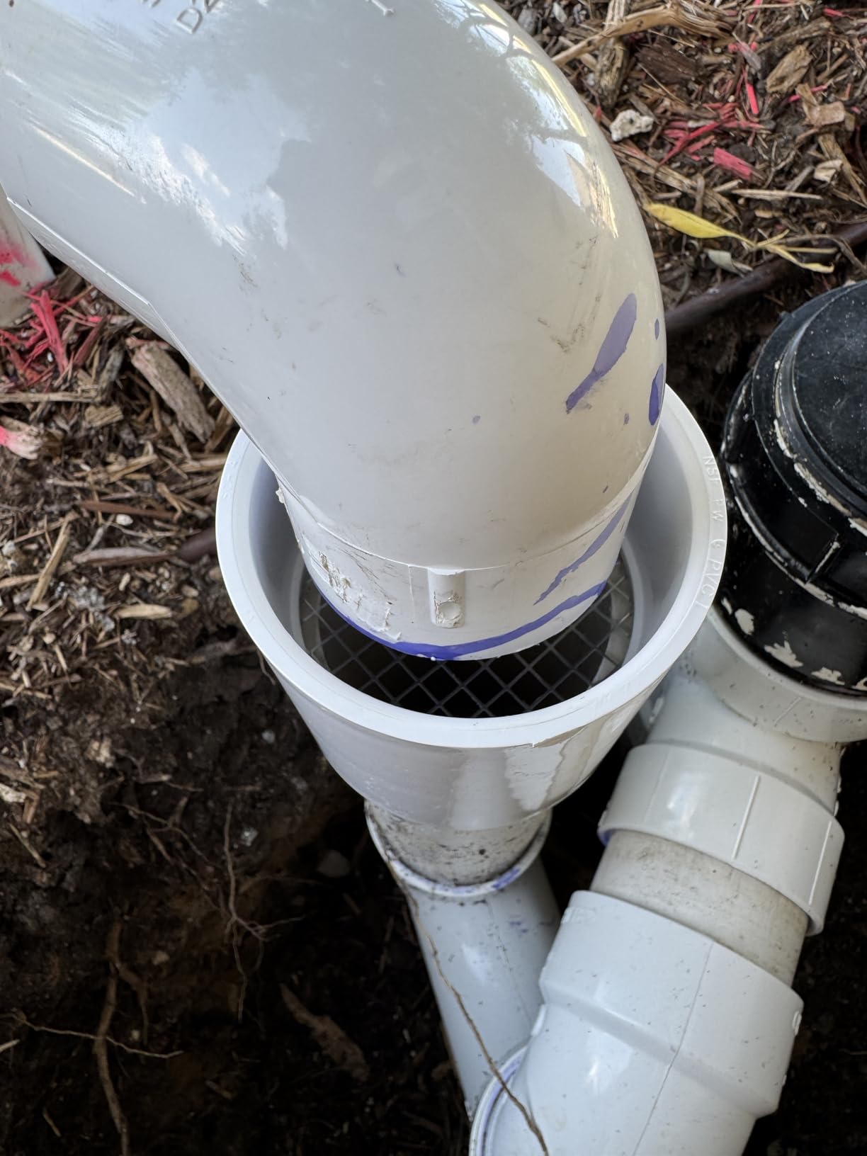 Perfect fit for 3” pool backwash line