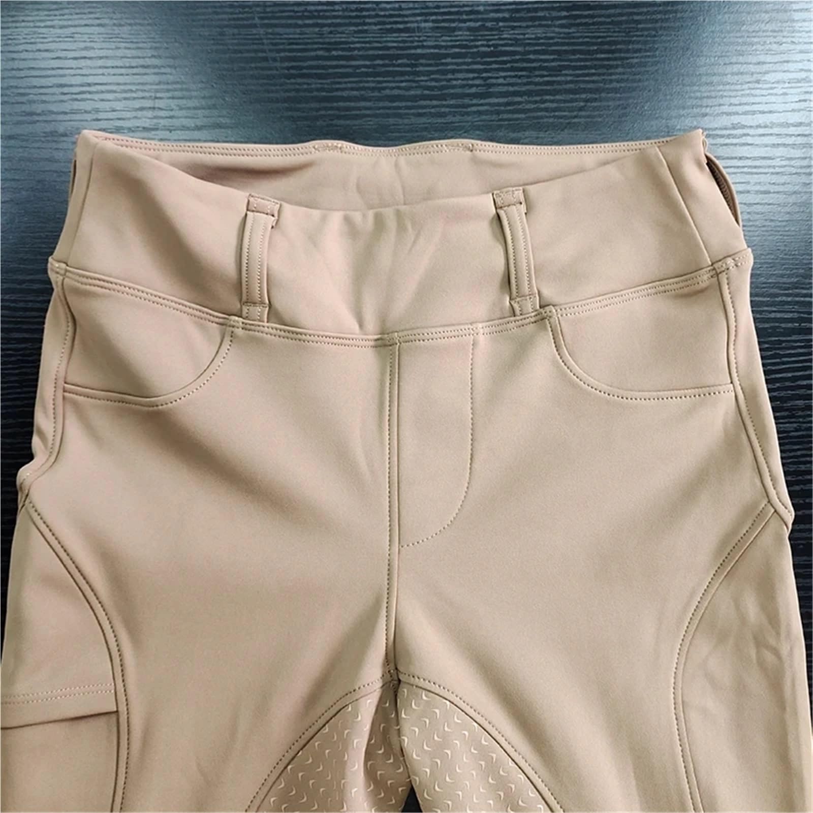 Mallas De EquitacióN Pantalones de equitación felpa invierno for mujer, calzas ecuestres cálidas y gruesas, mallas silicona antideslizantes for montar a caballo