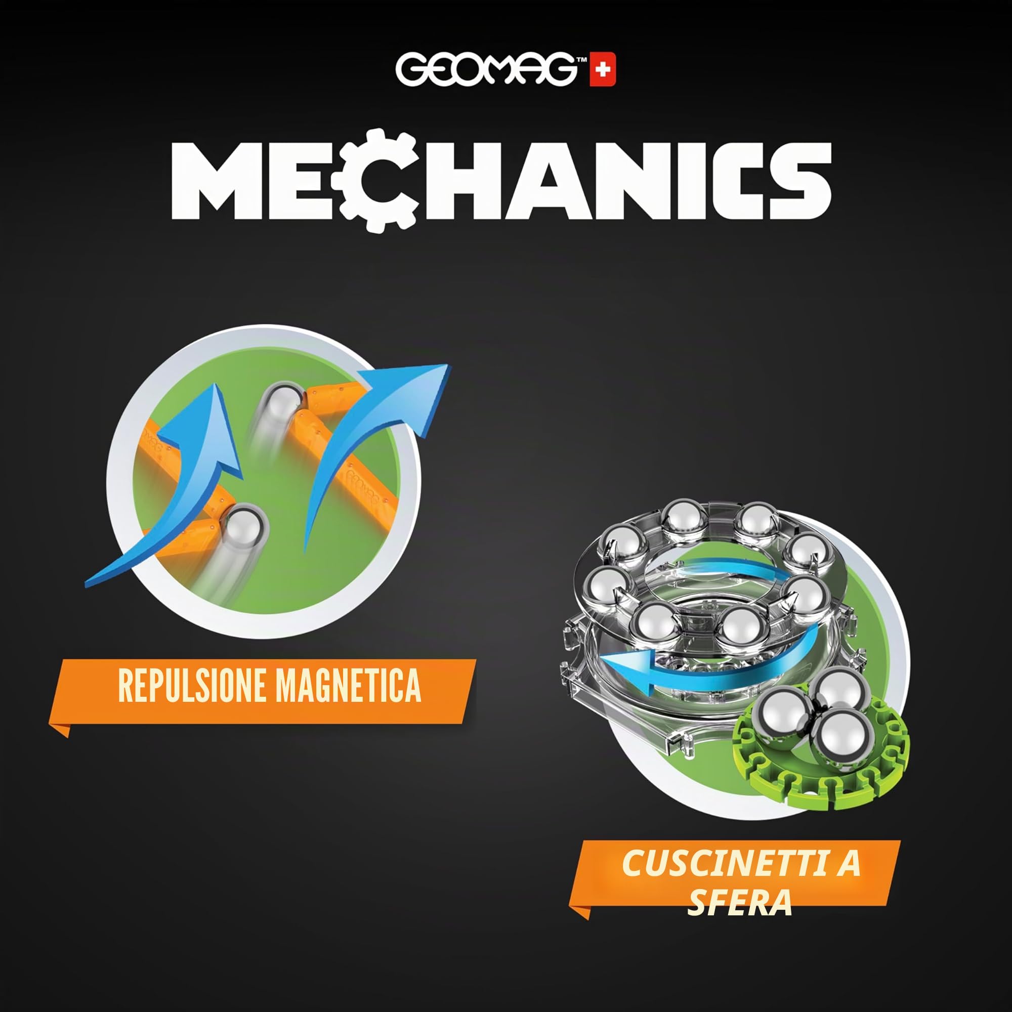 Geomag - Costruzioni Magnetiche per Bambini con Ingranaggi in Movimento