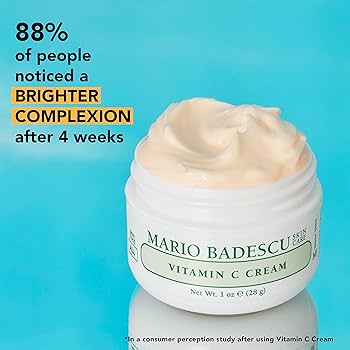 Amazon.com: Mario Badescu Vitamin C Cream | Lightweight Face