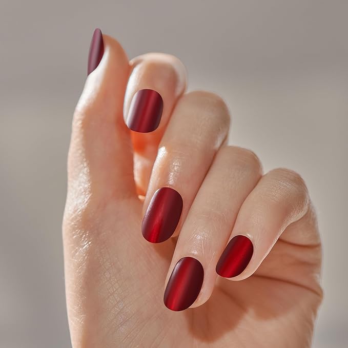🔥Red Kiss IMPRESS Nails: Easy, No-Glue Mani!🔥