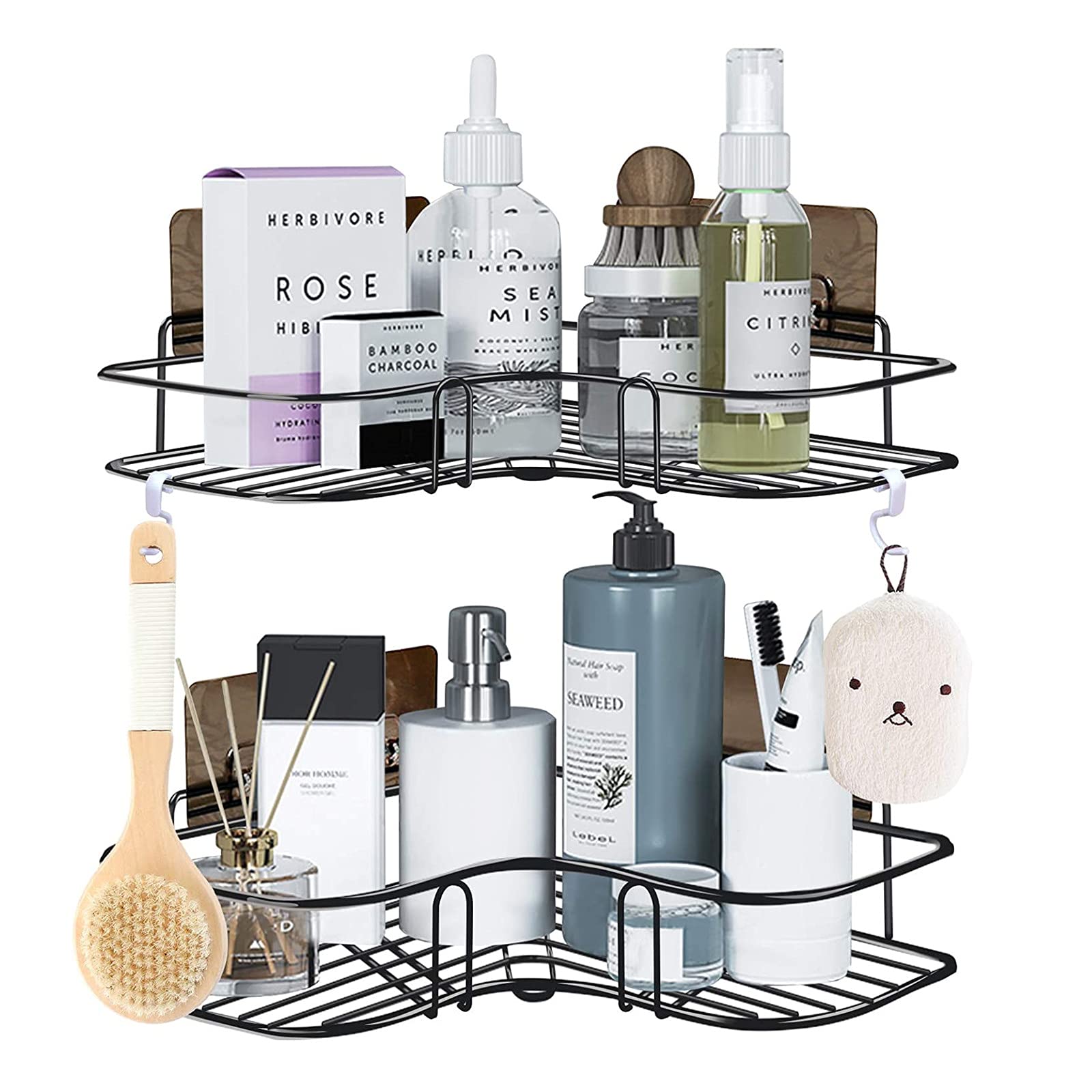 Buy 2Pack Corner Shower Caddy Adhesive Bathroom Stainless Steel