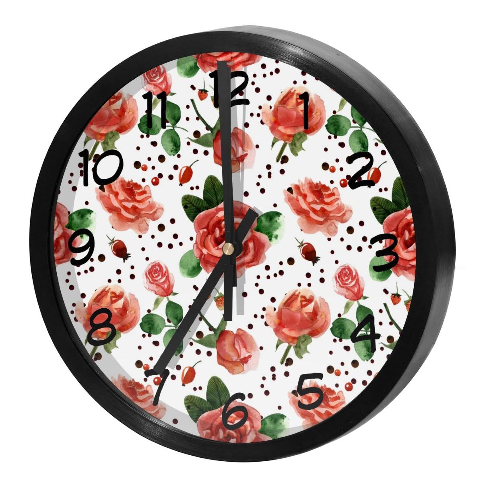 Horloge murale silencieuse pour retrouver le calme au bureau sans aucun tic-tac stressant