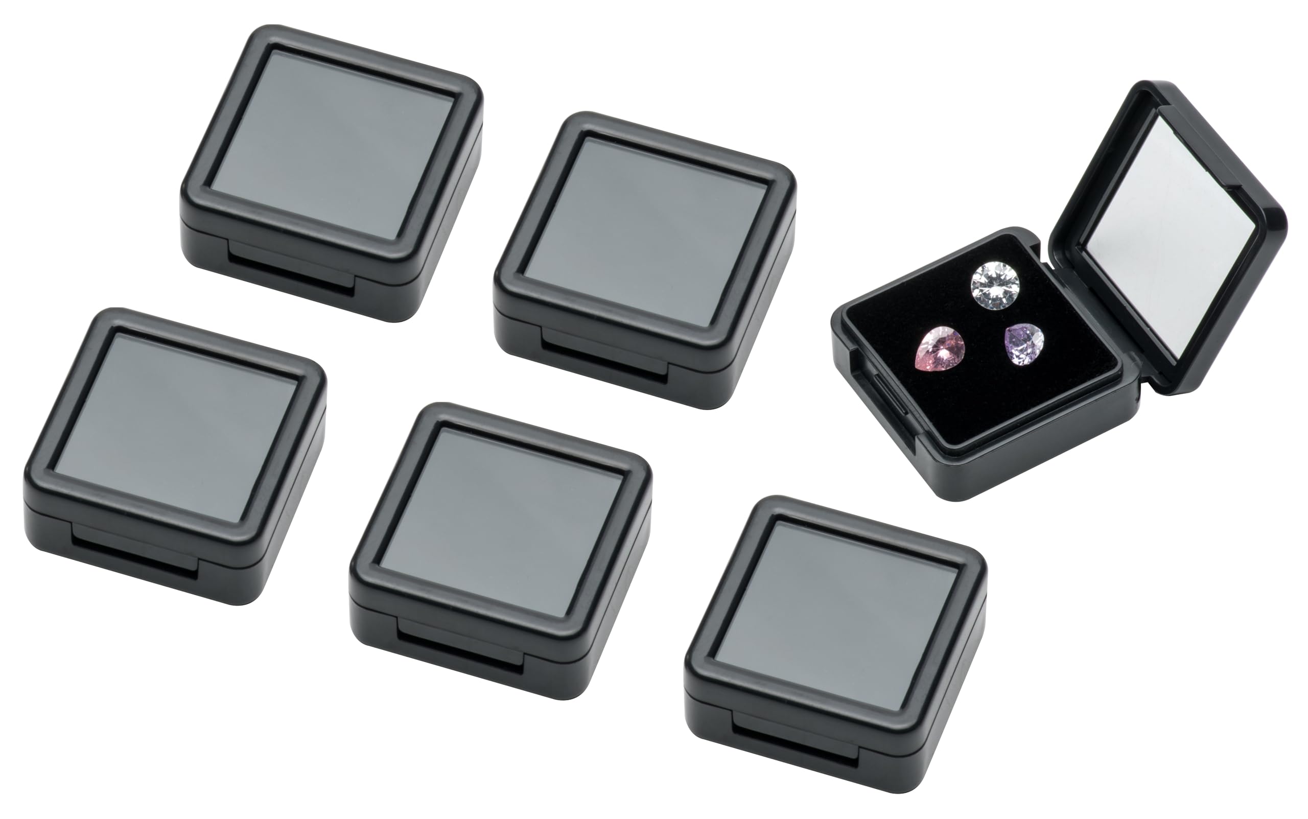 Amazon.com: Giftop Gemstone Display Box Jewelry Box Container with