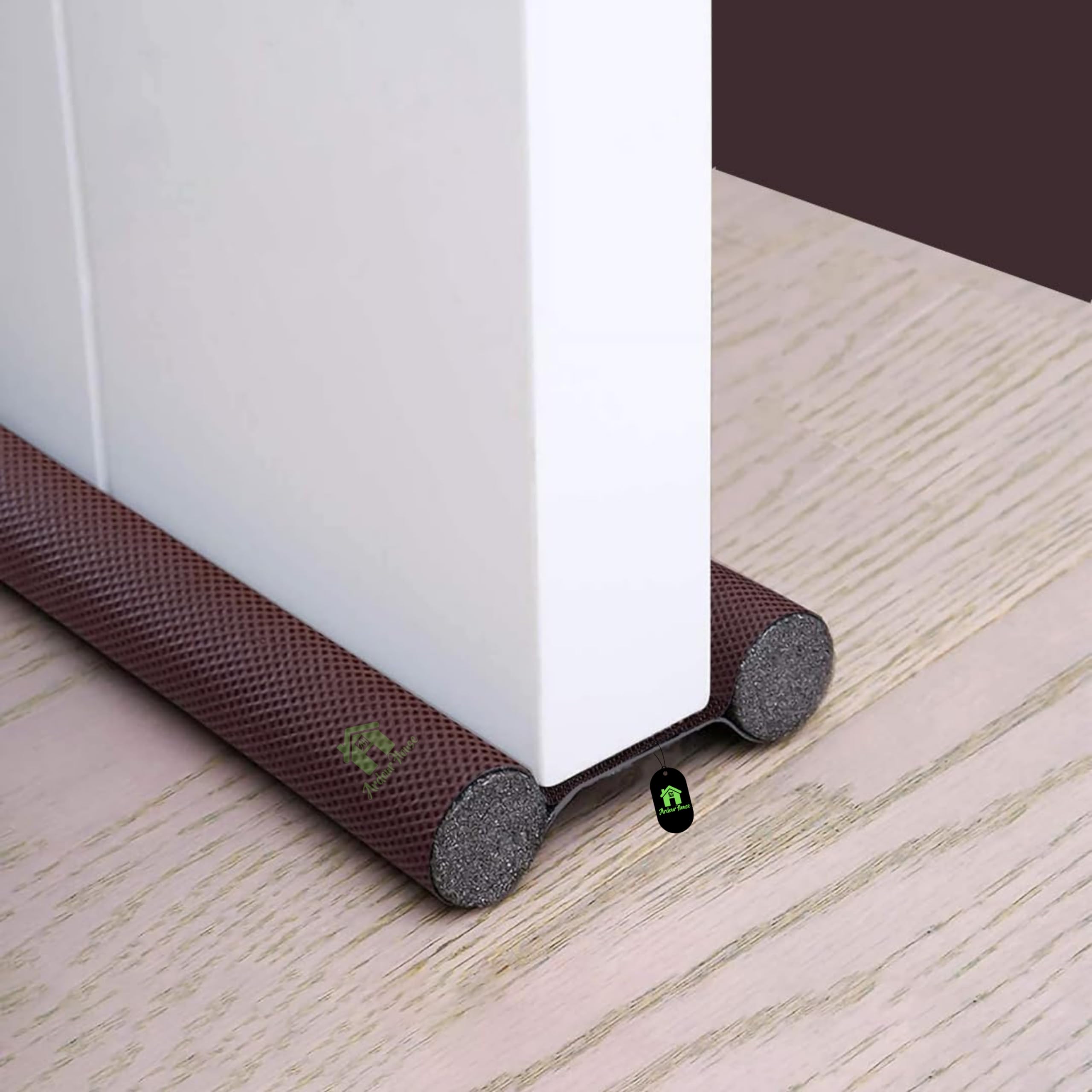 Ardour House Door Bottom Sealing Strip Guard for Home, Door Gap Filler, Sound Proofing & Noise Reduction, Weather Stripping, Air Blocker for AC, Insect Protector, Dust Stopper - 42Inch (4 Pc) (Brown) (B0DCGFQ6DK) Amazon Price History, Amazon Price Tracker