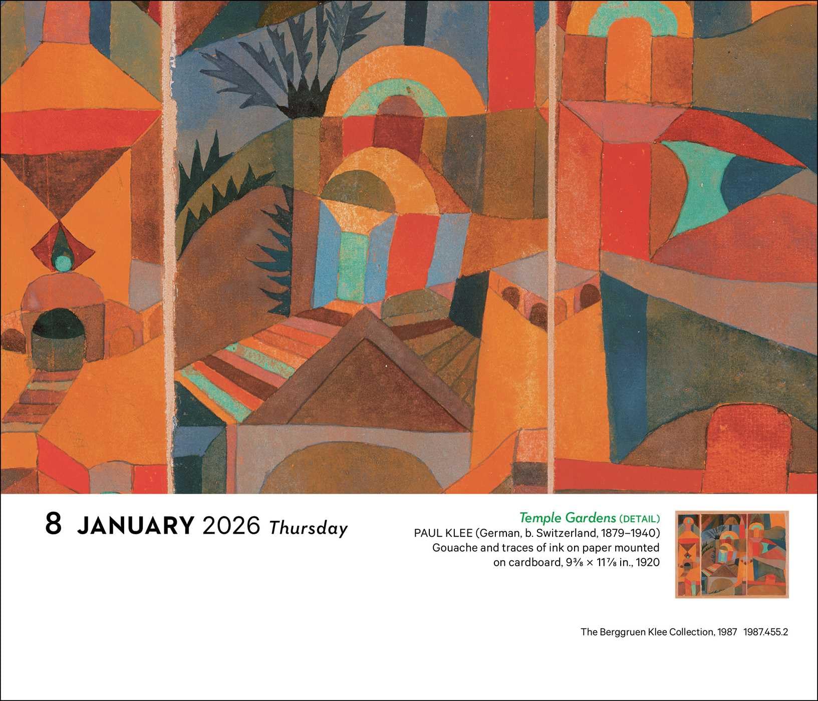 Art: 365 Days of Masterpieces 2026 Day-to-Day Calendar