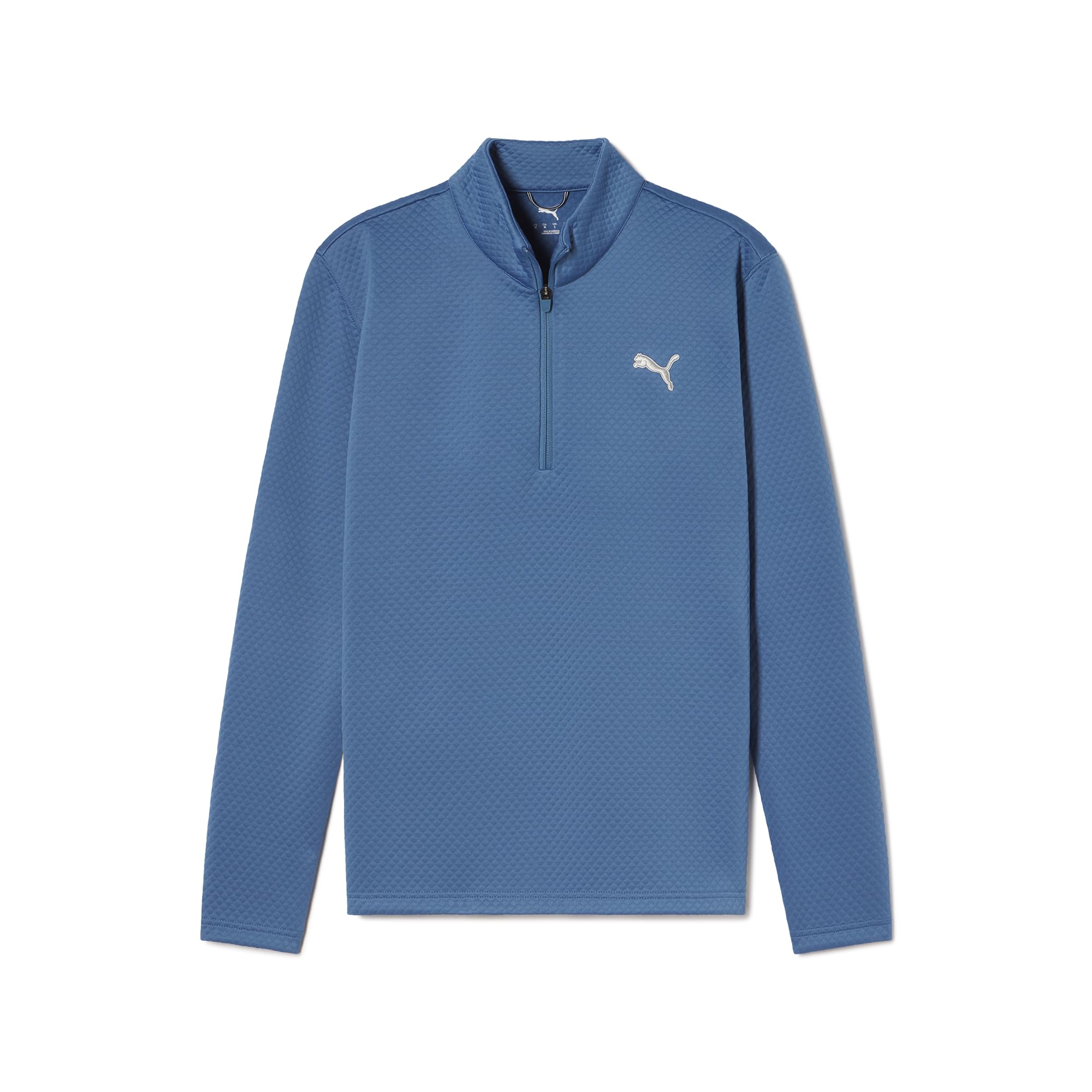 Amazon.com: PUMA GOLF PEBBLE 1/4 ZIP, BLUE HORIZON, S : Clothing