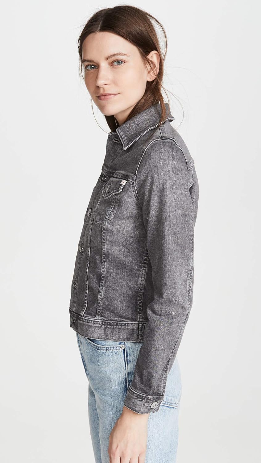 AG Adriano Goldschmied womens Robyn Fitted Denim Jacket - Image 4