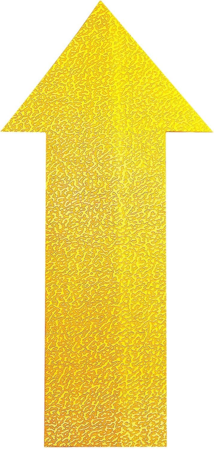 Durable 170504 Marcador de aparcamiento en forma de flecha, autoadhesivo y resistente a la abrasión, amarillo señal RAL 1003