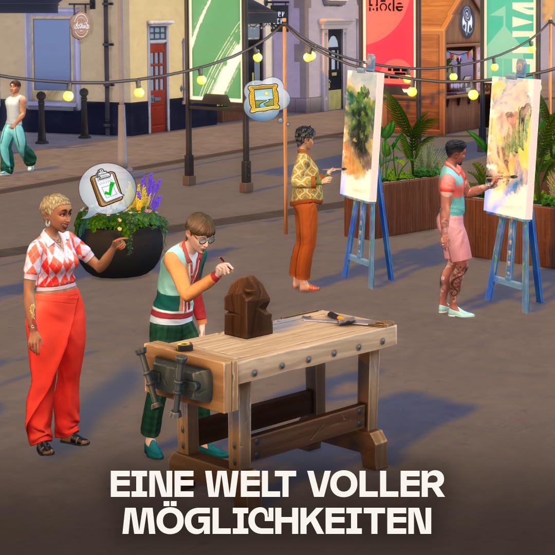 Die Sims 4 Vom Hobby zum Business (EP18) Erweiterungspack PCWin | Deutsch Standard | PC Code - EA App