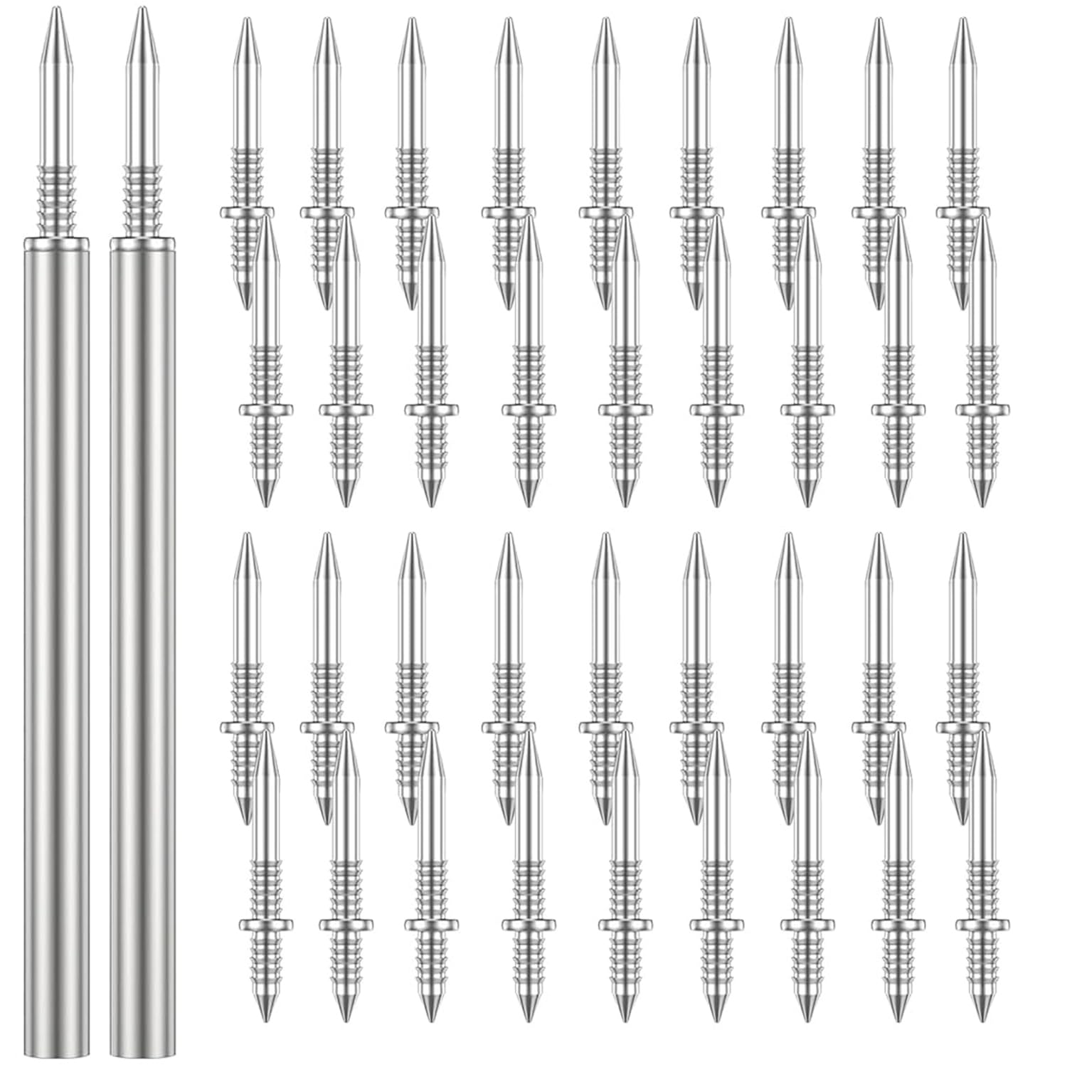 Serplex® 200Pcs Traceless Nails Double-Headed Nails with 2 Sleeve Tools — Amazon image 8