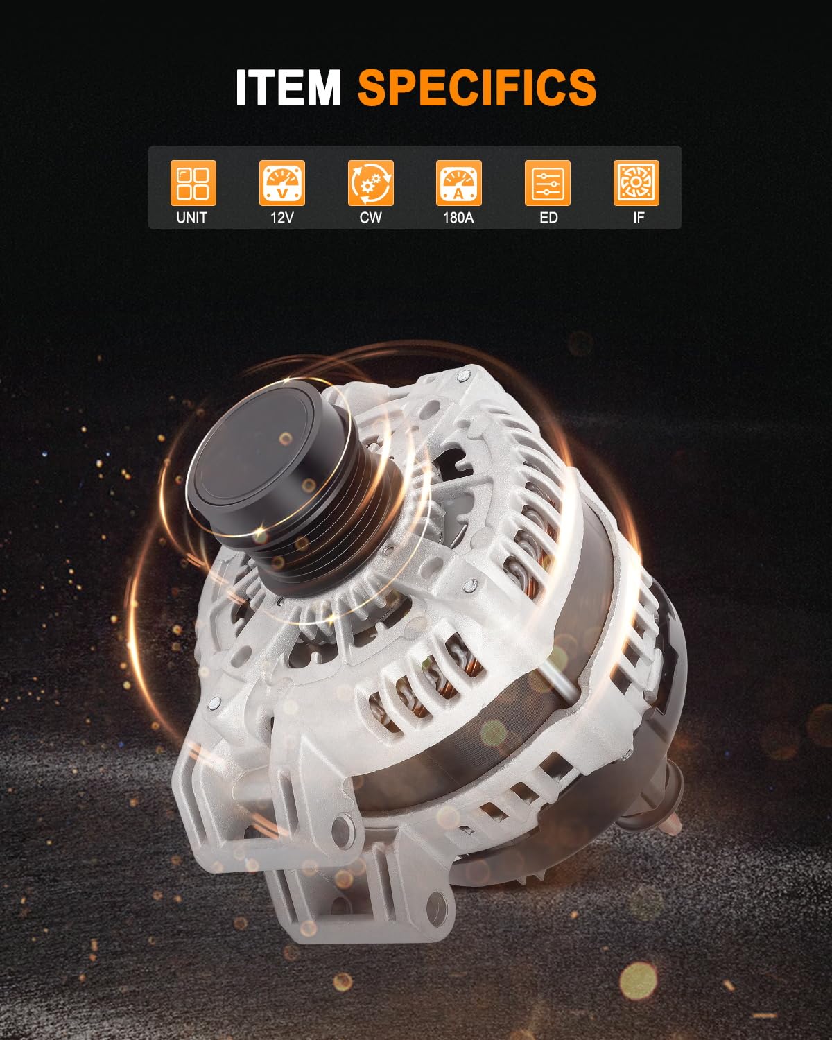 New Alternator Compatible With 11-18 Chrysler 300, 2011 - View #7