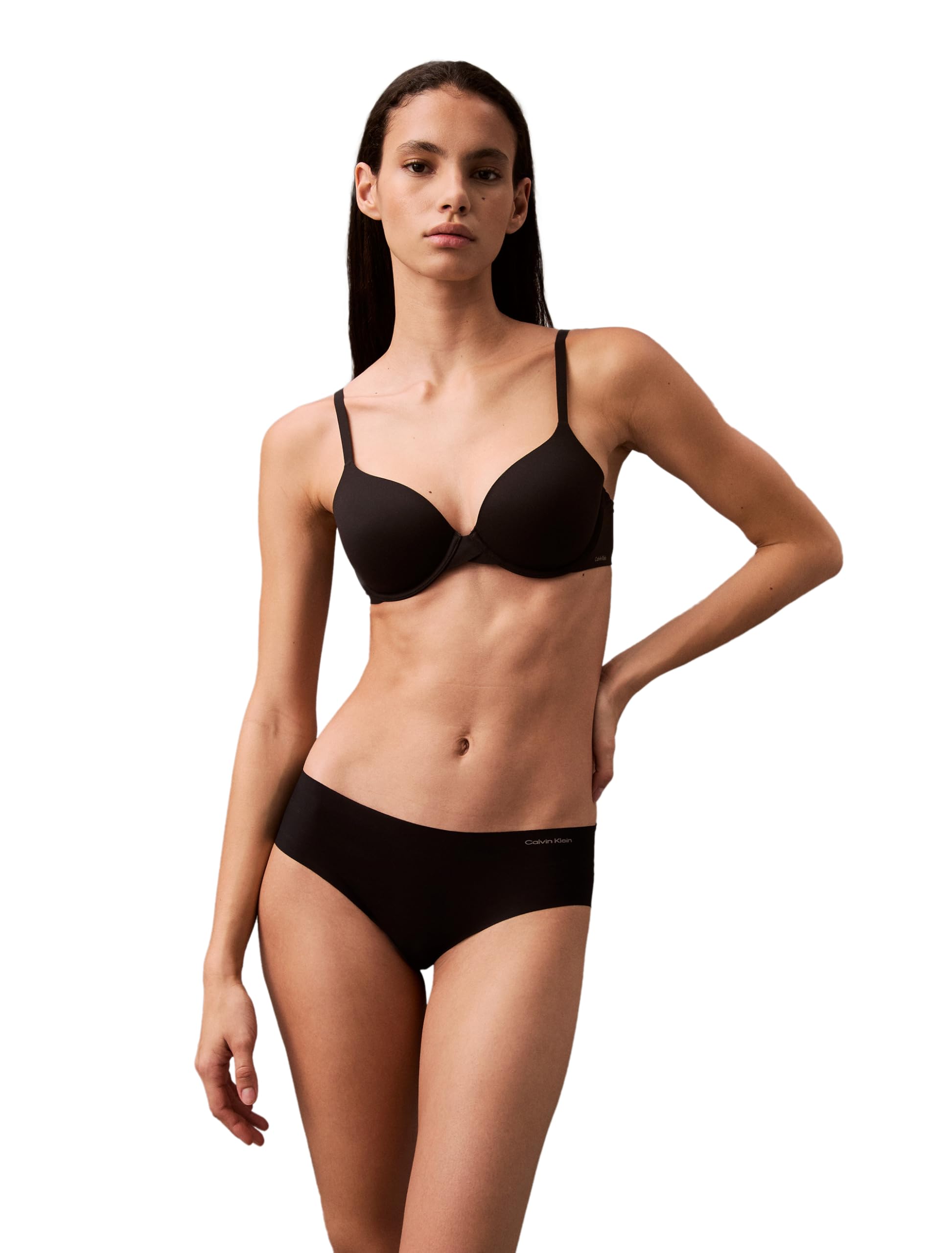 Calvin Klein Women's Invisibles 3 Pack Hipster Briefs, Multicolor
