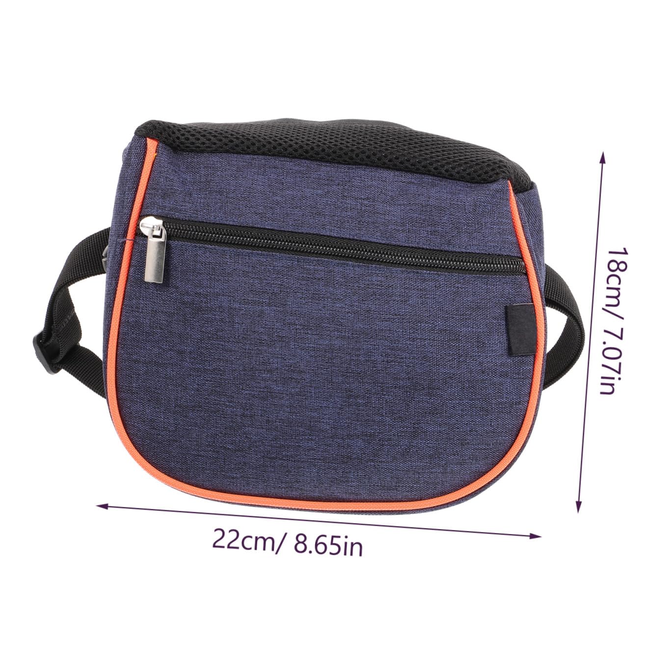 TOYANDONA 1pezzi Borsa Snack per Cane Addestramento Cerniera Grande capacità per Dolcetti Snack per Animali Domestici Borsa per Cuccioli e Gatti