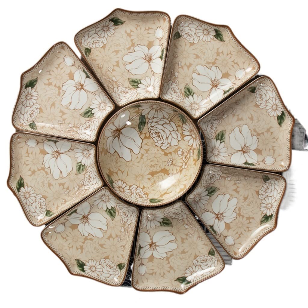 Amazon.co.jp: plate 円卓、扇形皿、食器、合わせ皿、セット、家庭用