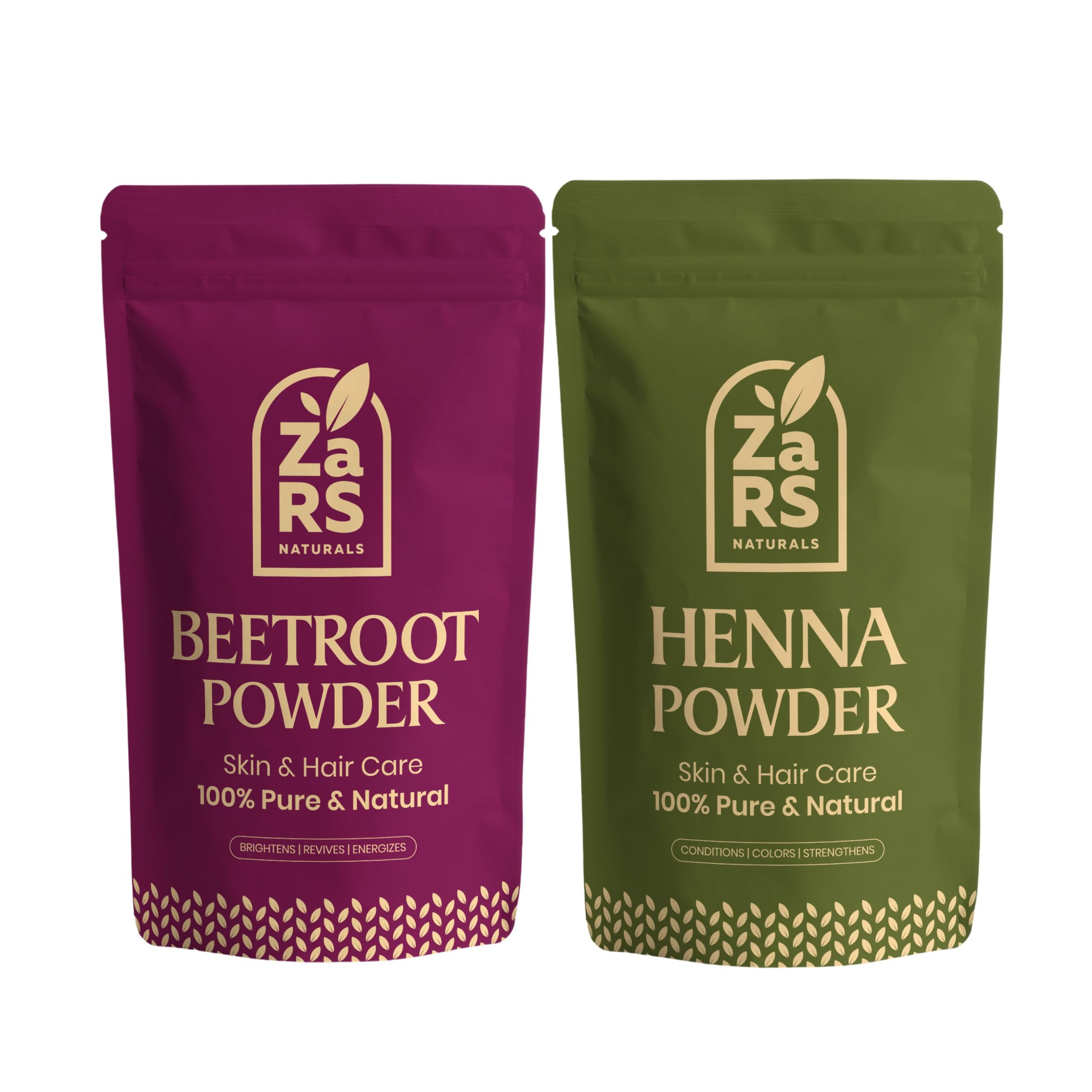 Herbal Powder Combo – 200g | Natural Skin & Hair Care (ZaRS Naturals Herbal Powder Combo – Beetroot & Henna (200g))-picture-53